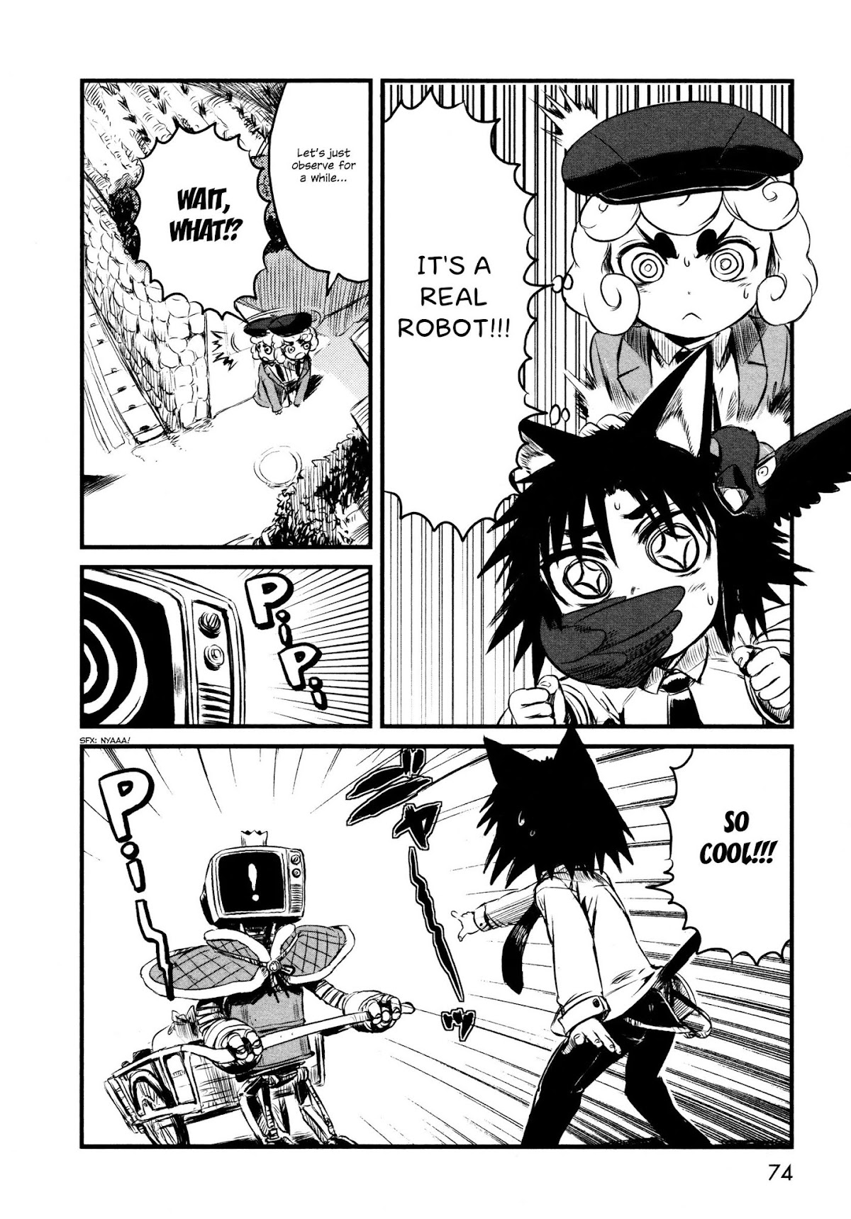Neko Musume Michikusa Nikki Chapter 27 page 16 - Chapter 27: Passin' Time with Walking Garbage