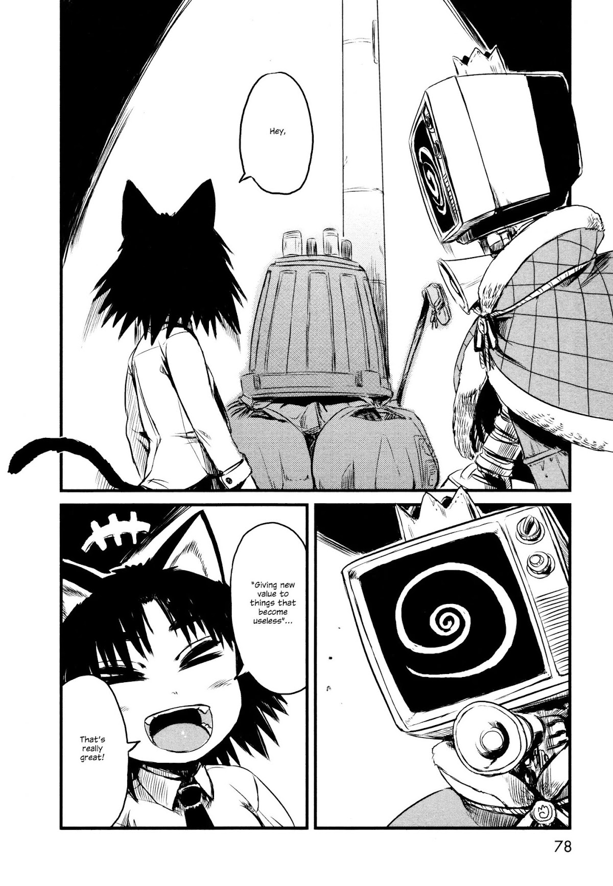 Neko Musume Michikusa Nikki Chapter 27 page 20 - Chapter 27: Passin' Time with Walking Garbage