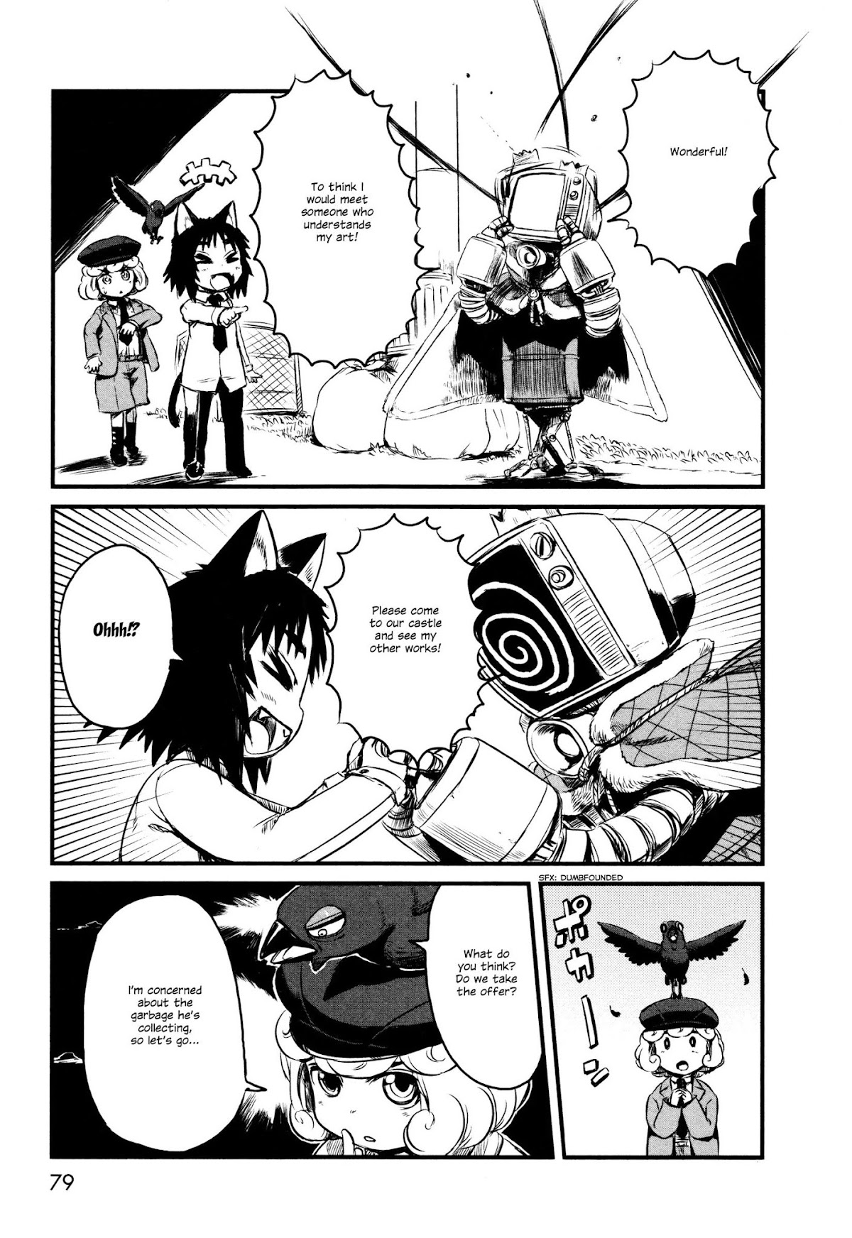 Neko Musume Michikusa Nikki Chapter 27 page 21 - Chapter 27: Passin' Time with Walking Garbage