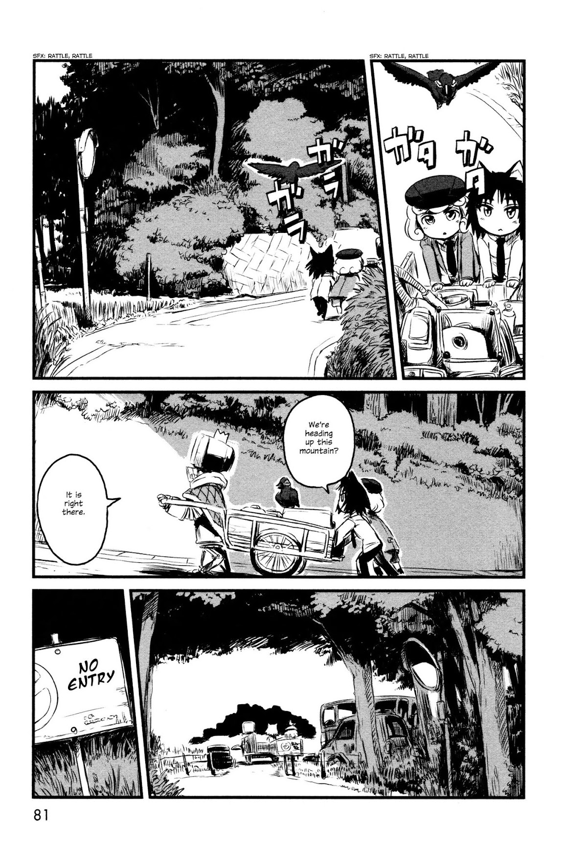 Neko Musume Michikusa Nikki Chapter 27 page 23 - Chapter 27: Passin' Time with Walking Garbage