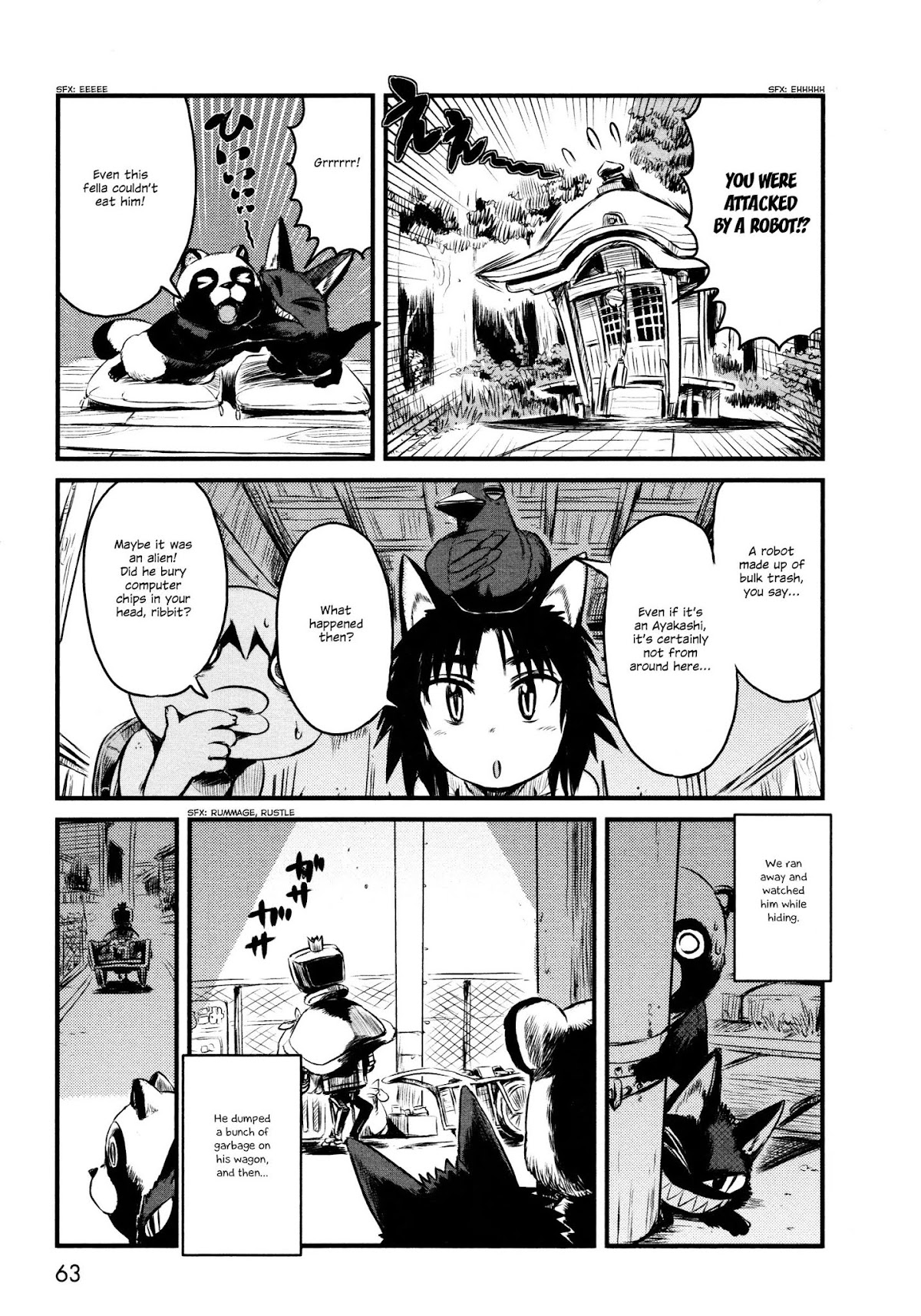 Neko Musume Michikusa Nikki Chapter 27 page 5 - Chapter 27: Passin' Time with Walking Garbage