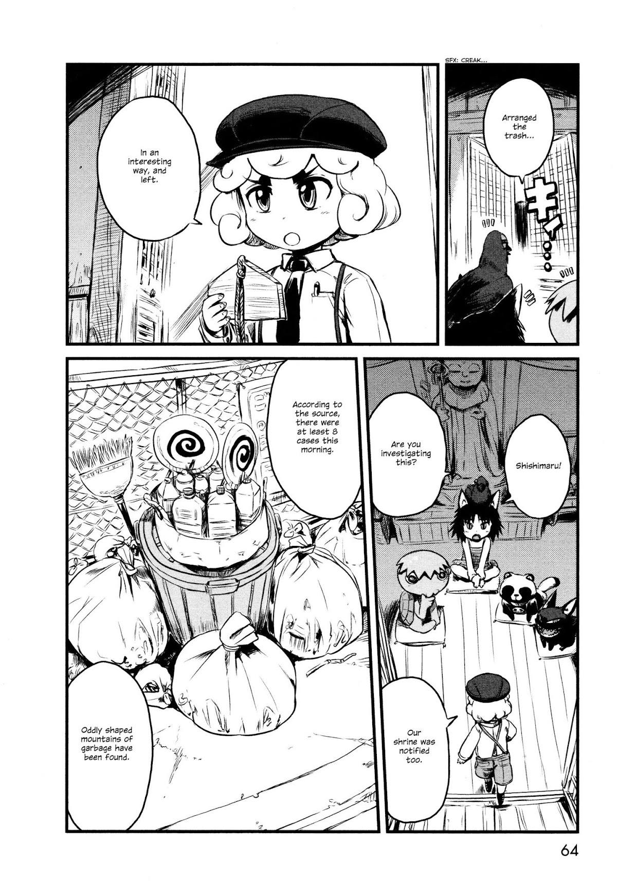 Neko Musume Michikusa Nikki Chapter 27 page 6 - Chapter 27: Passin' Time with Walking Garbage