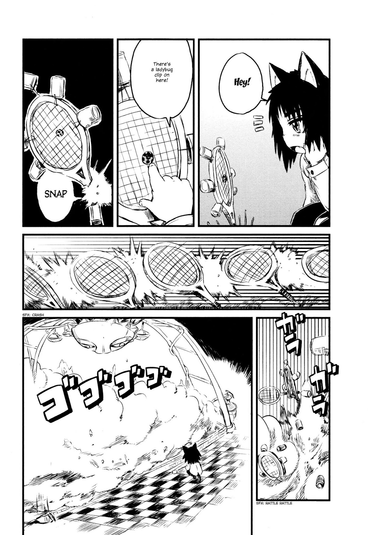 Neko Musume Michikusa Nikki Chapter 28 page 11 - Chapter 28 : Passin' Time in the Rubbish Castle
