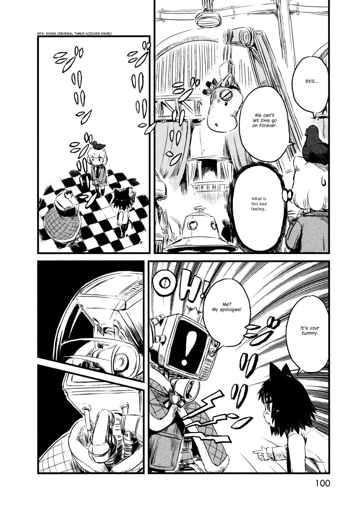 Neko Musume Michikusa Nikki Chapter 28 page 16 - Chapter 28 : Passin' Time in the Rubbish Castle