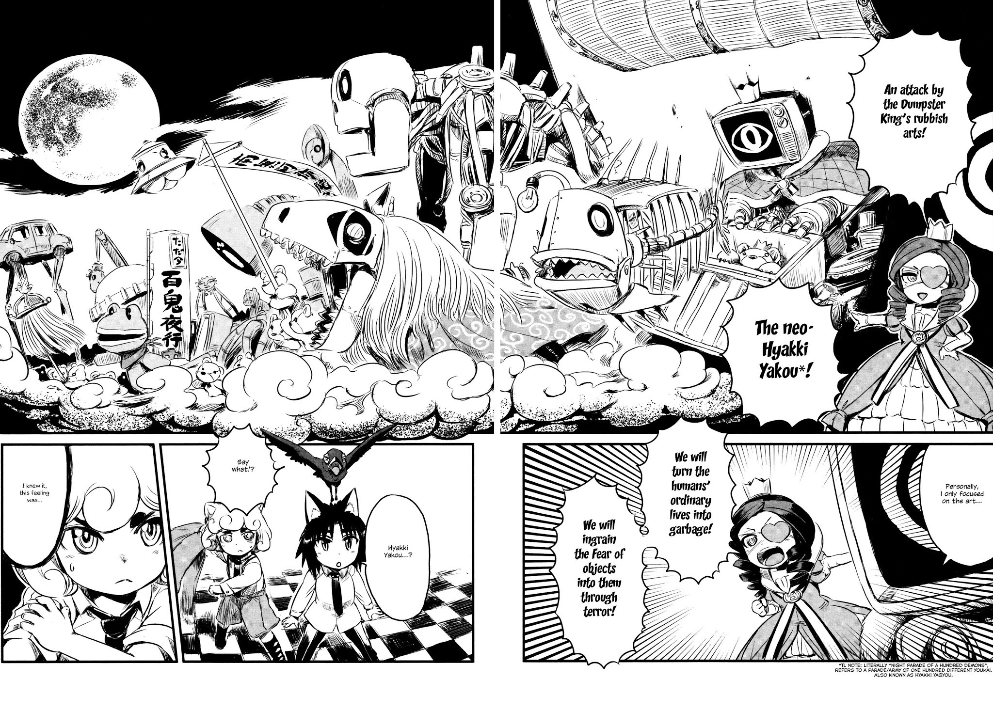 Neko Musume Michikusa Nikki Chapter 28 page 22 - Chapter 28 : Passin' Time in the Rubbish Castle
