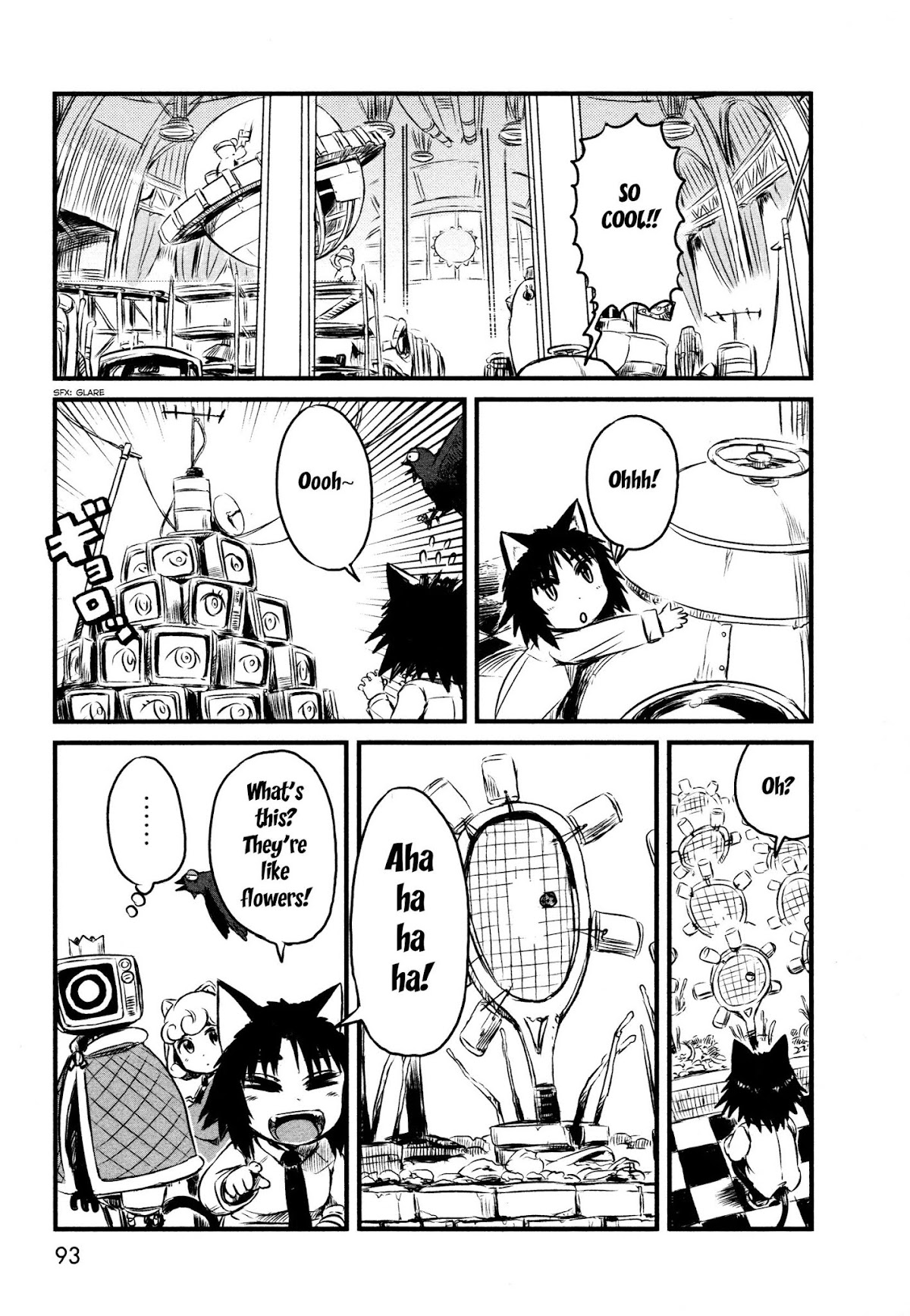Neko Musume Michikusa Nikki Chapter 28 page 9 - Chapter 28 : Passin' Time in the Rubbish Castle