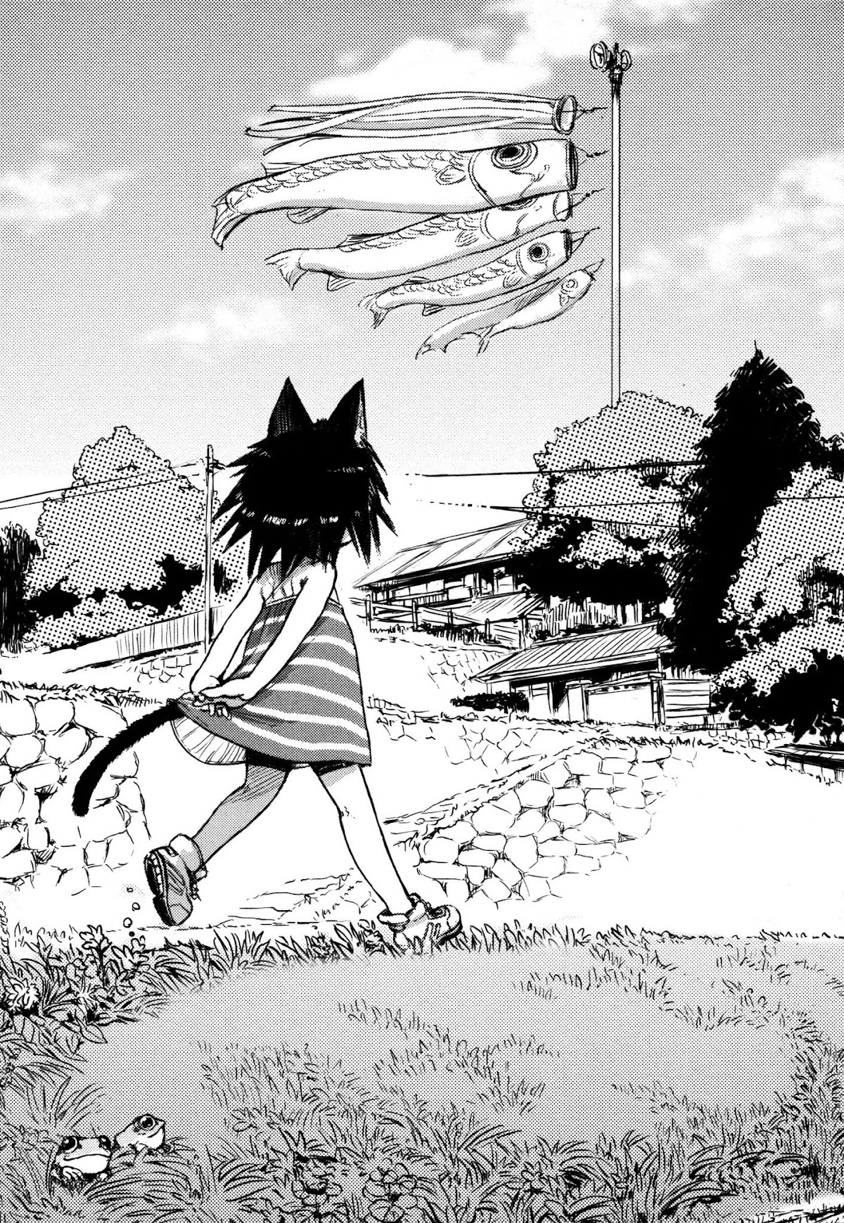 Neko Musume Michikusa Nikki Chapter 29.5 page 25 - Chapter 29.5: Passin' Time With An Unseen Shadow