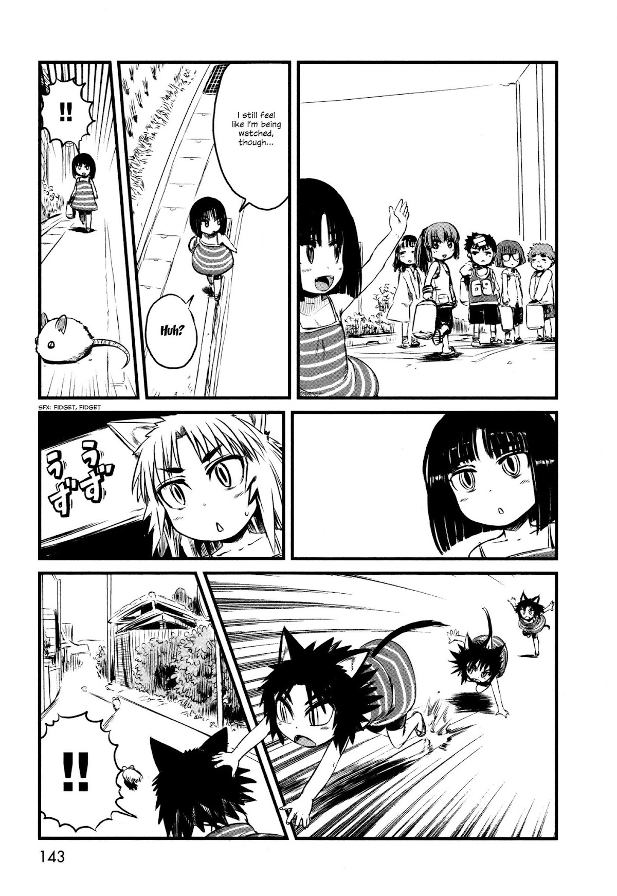 Neko Musume Michikusa Nikki Chapter 29.5 page 7 - Chapter 29.5: Passin' Time With An Unseen Shadow