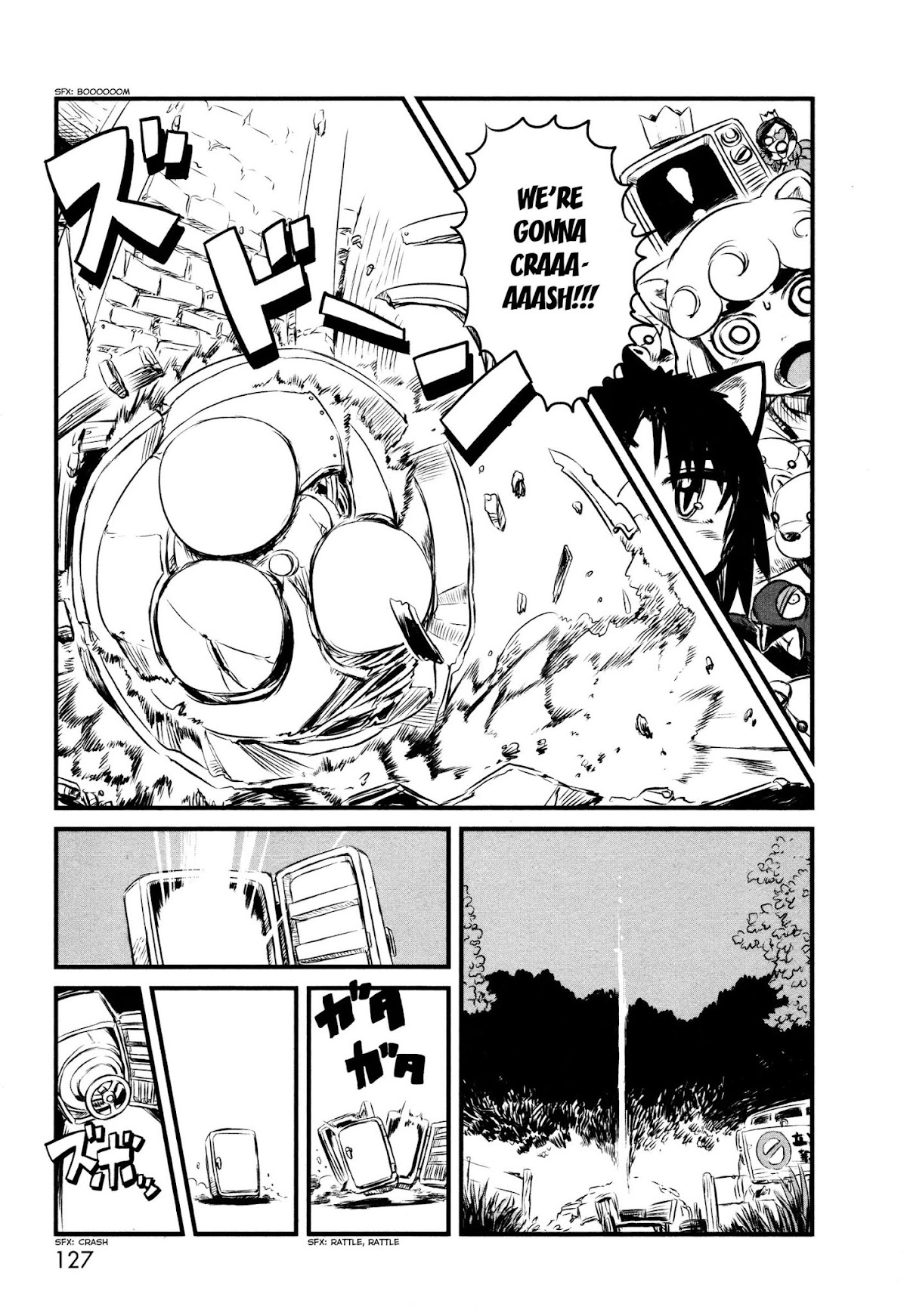 Neko Musume Michikusa Nikki Chapter 29 page 17 - Chapter 29: Passin' Time With Rubbish Falling Apart