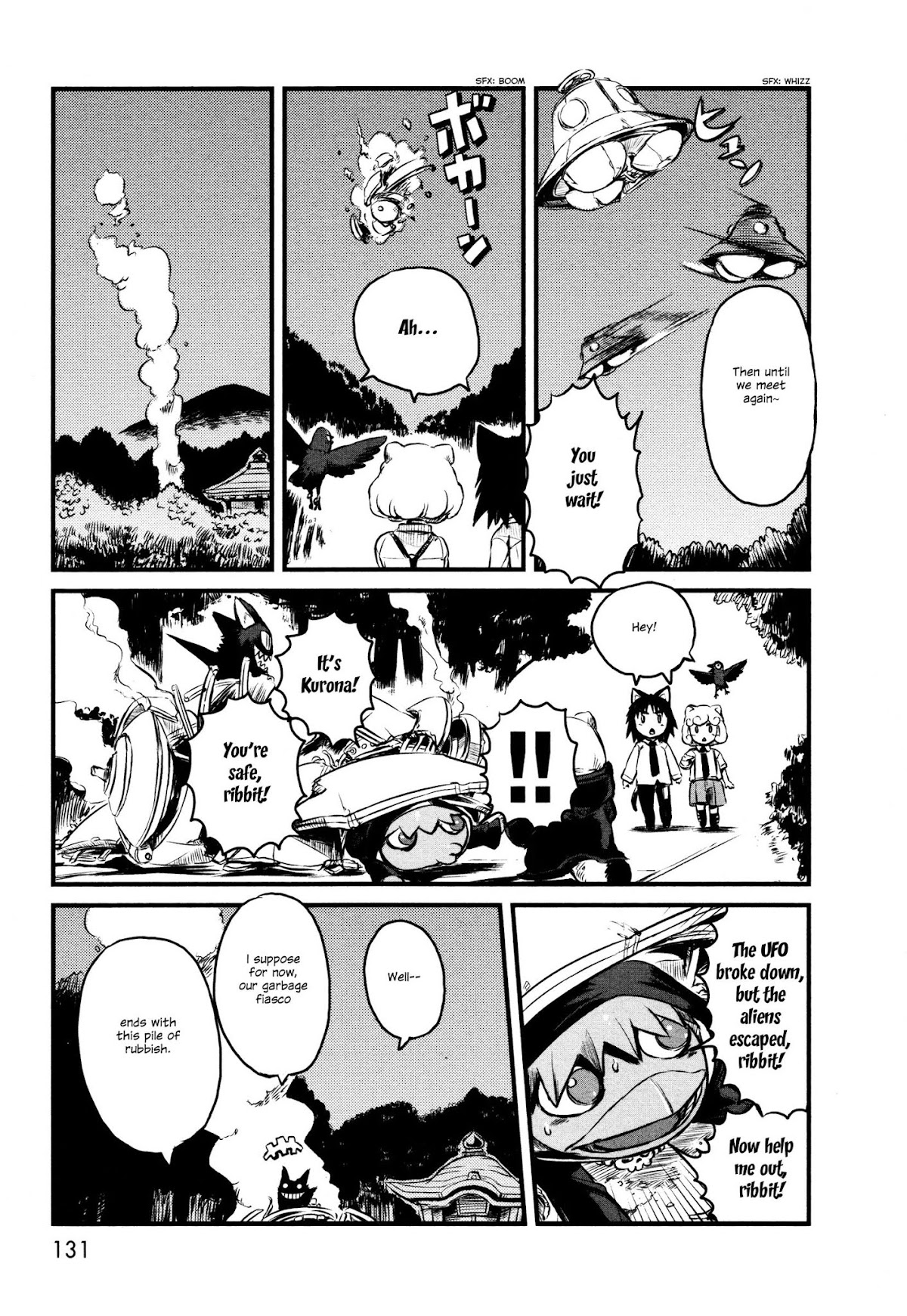 Neko Musume Michikusa Nikki Chapter 29 page 21 - Chapter 29: Passin' Time With Rubbish Falling Apart