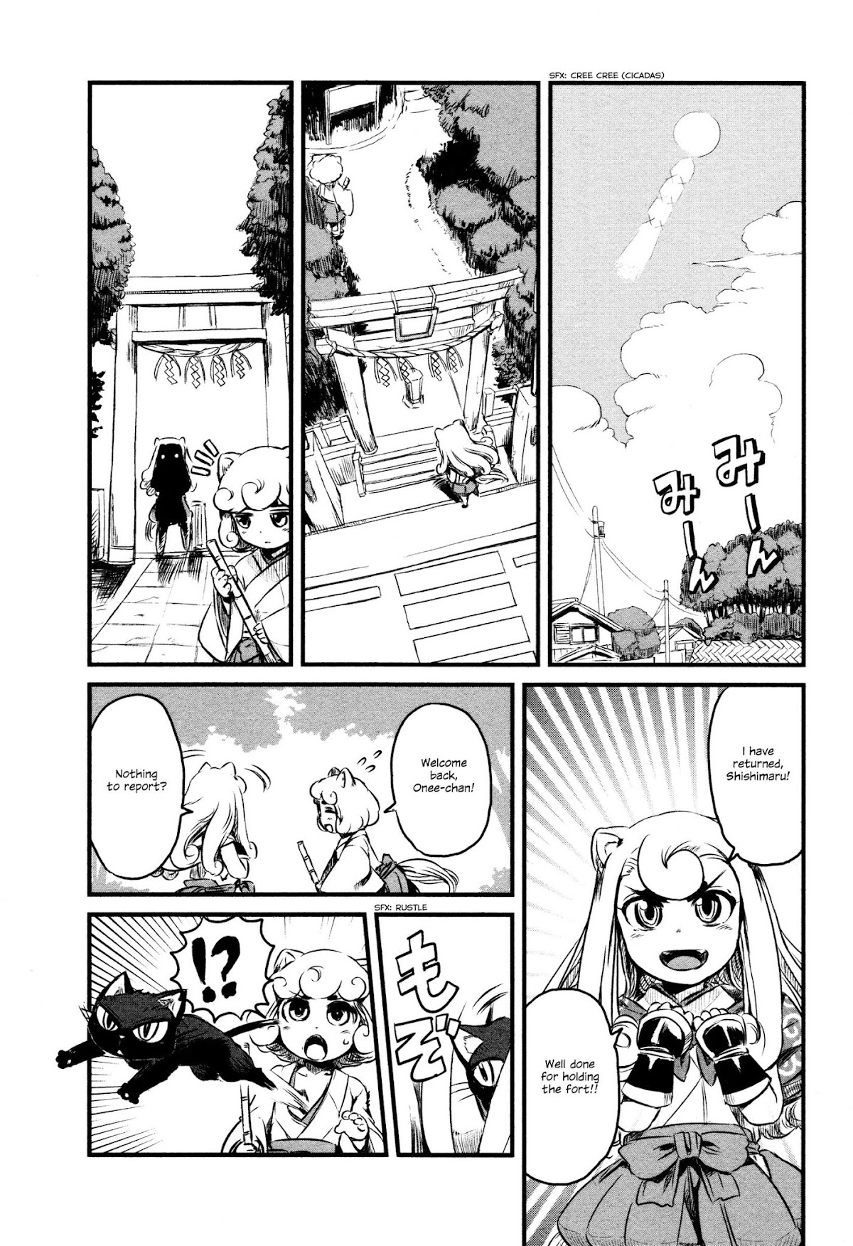Neko Musume Michikusa Nikki Chapter 29 page 22 - Chapter 29: Passin' Time With Rubbish Falling Apart