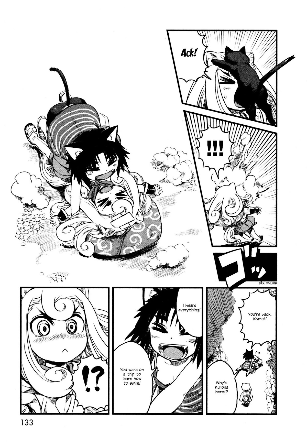 Neko Musume Michikusa Nikki Chapter 29 page 23 - Chapter 29: Passin' Time With Rubbish Falling Apart