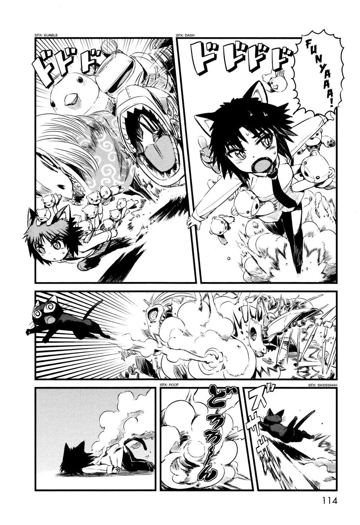 Neko Musume Michikusa Nikki Chapter 29 page 4 - Chapter 29: Passin' Time With Rubbish Falling Apart