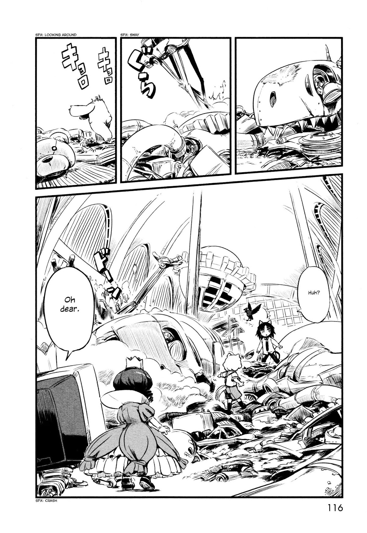 Neko Musume Michikusa Nikki Chapter 29 page 6 - Chapter 29: Passin' Time With Rubbish Falling Apart