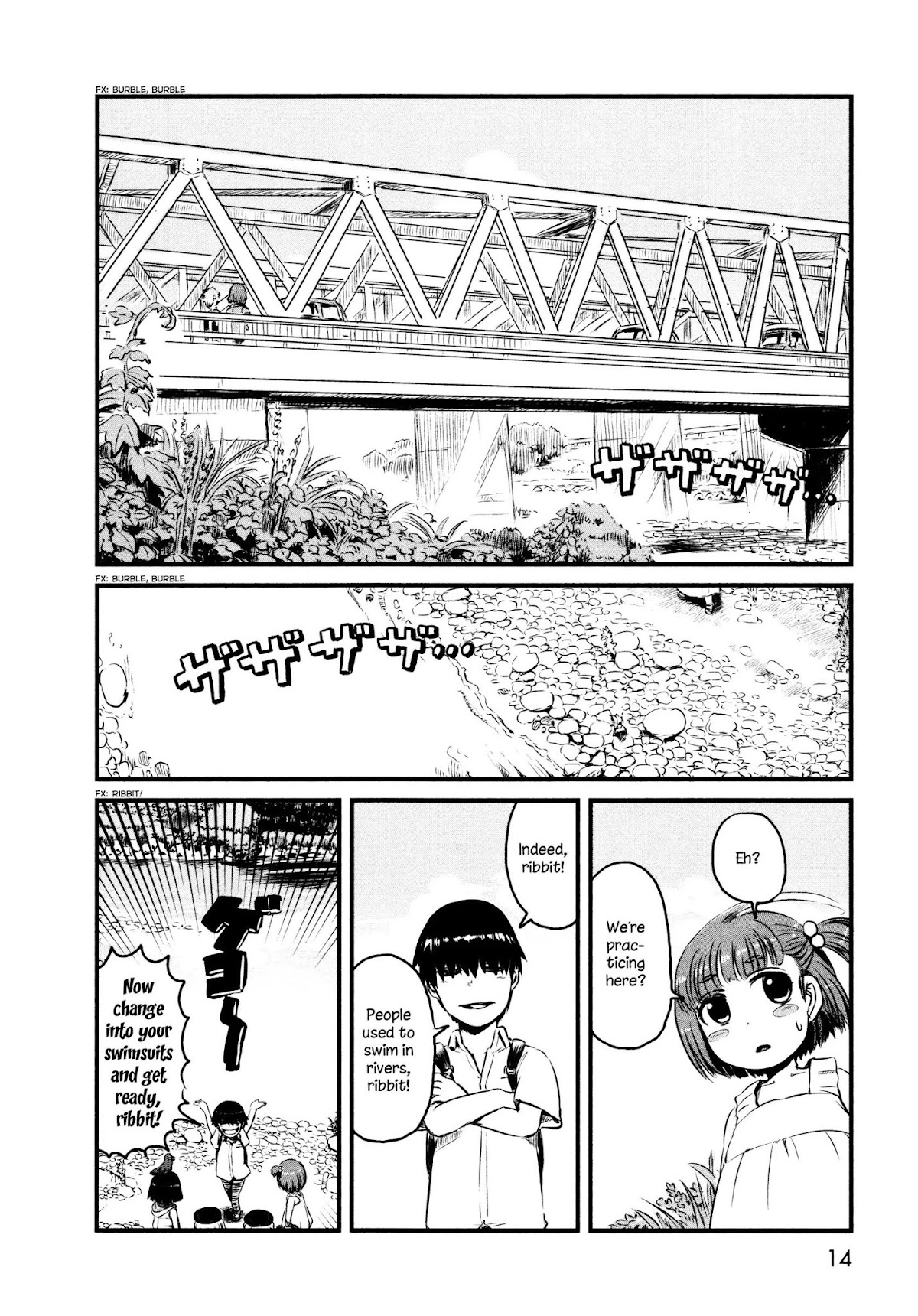 Neko Musume Michikusa Nikki Chapter 30 page 16 - Chapter 30: Passin' Time With Kappa's Shortcut