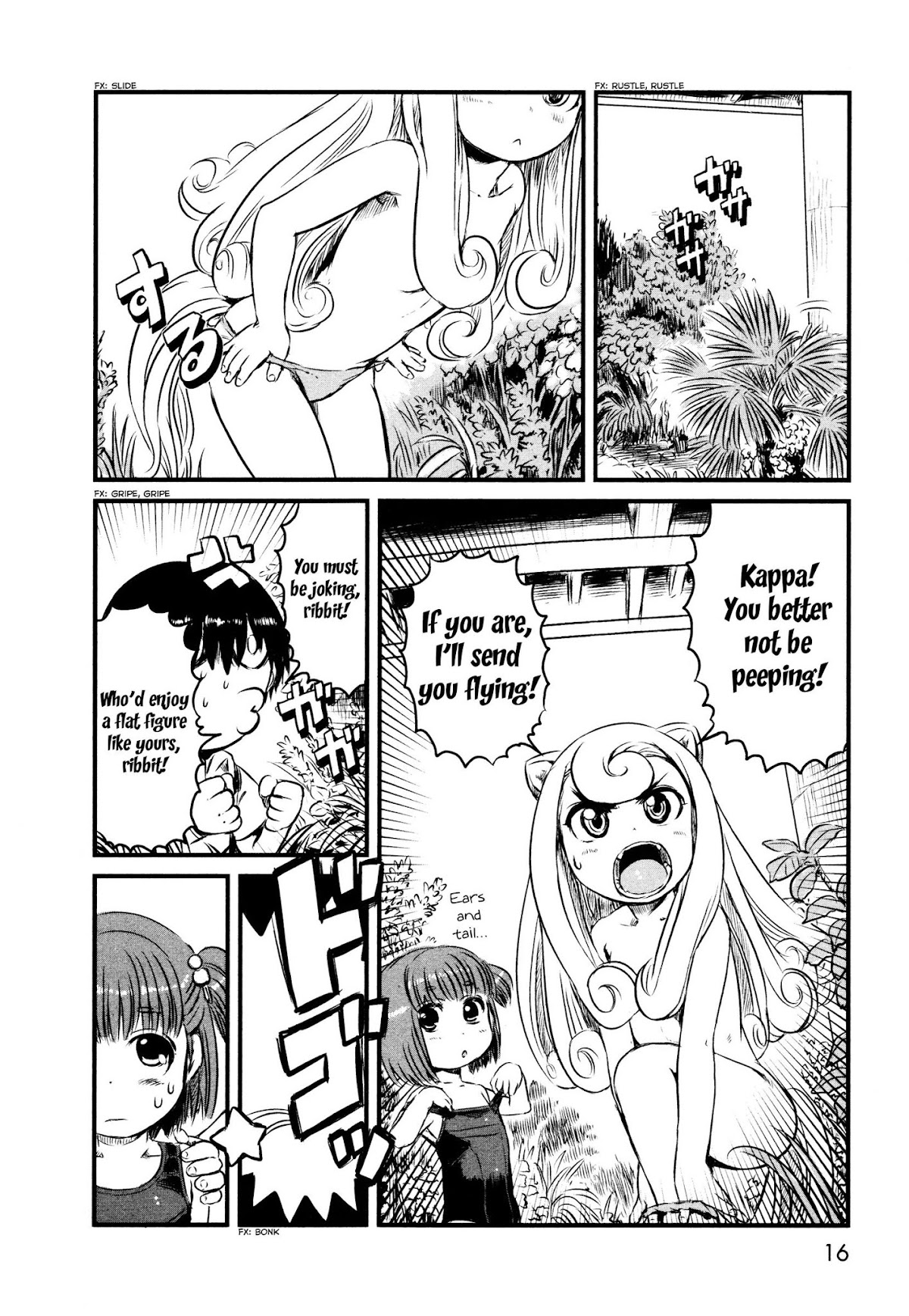 Neko Musume Michikusa Nikki Chapter 30 page 18 - Chapter 30: Passin' Time With Kappa's Shortcut