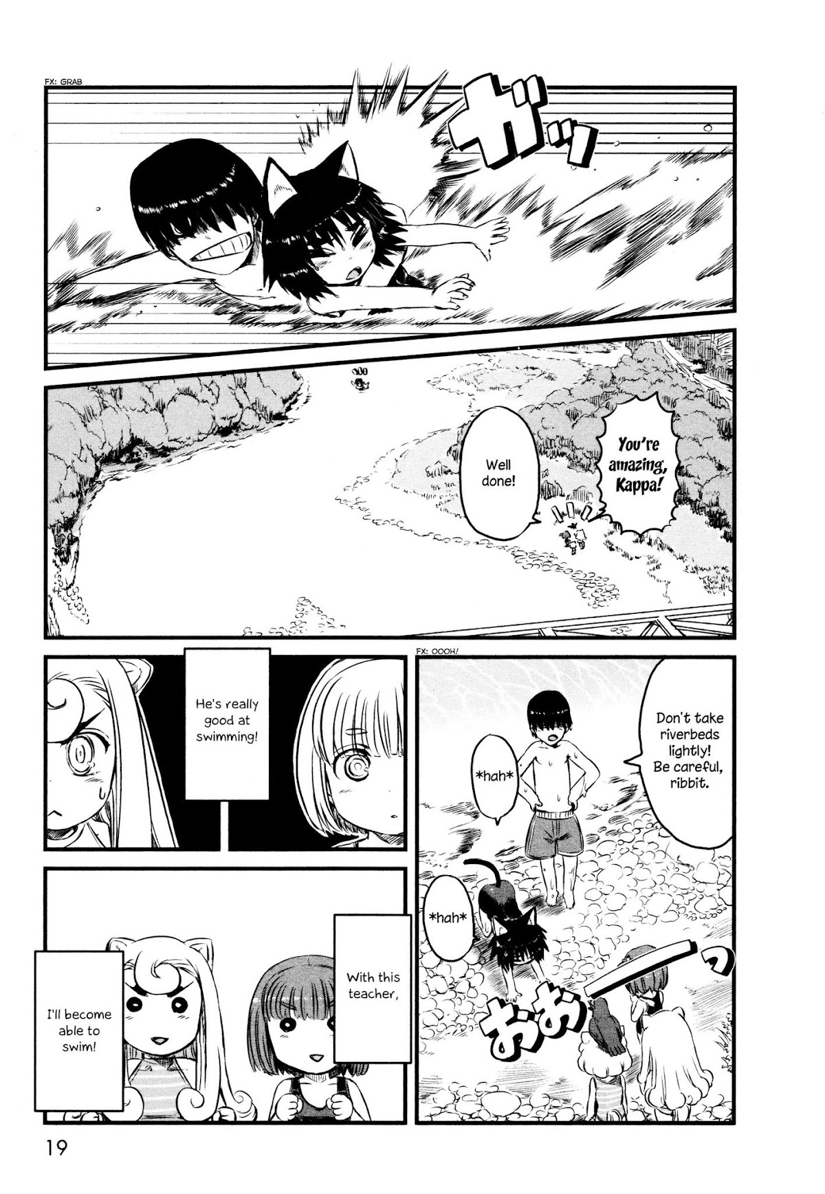 Neko Musume Michikusa Nikki Chapter 30 page 21 - Chapter 30: Passin' Time With Kappa's Shortcut