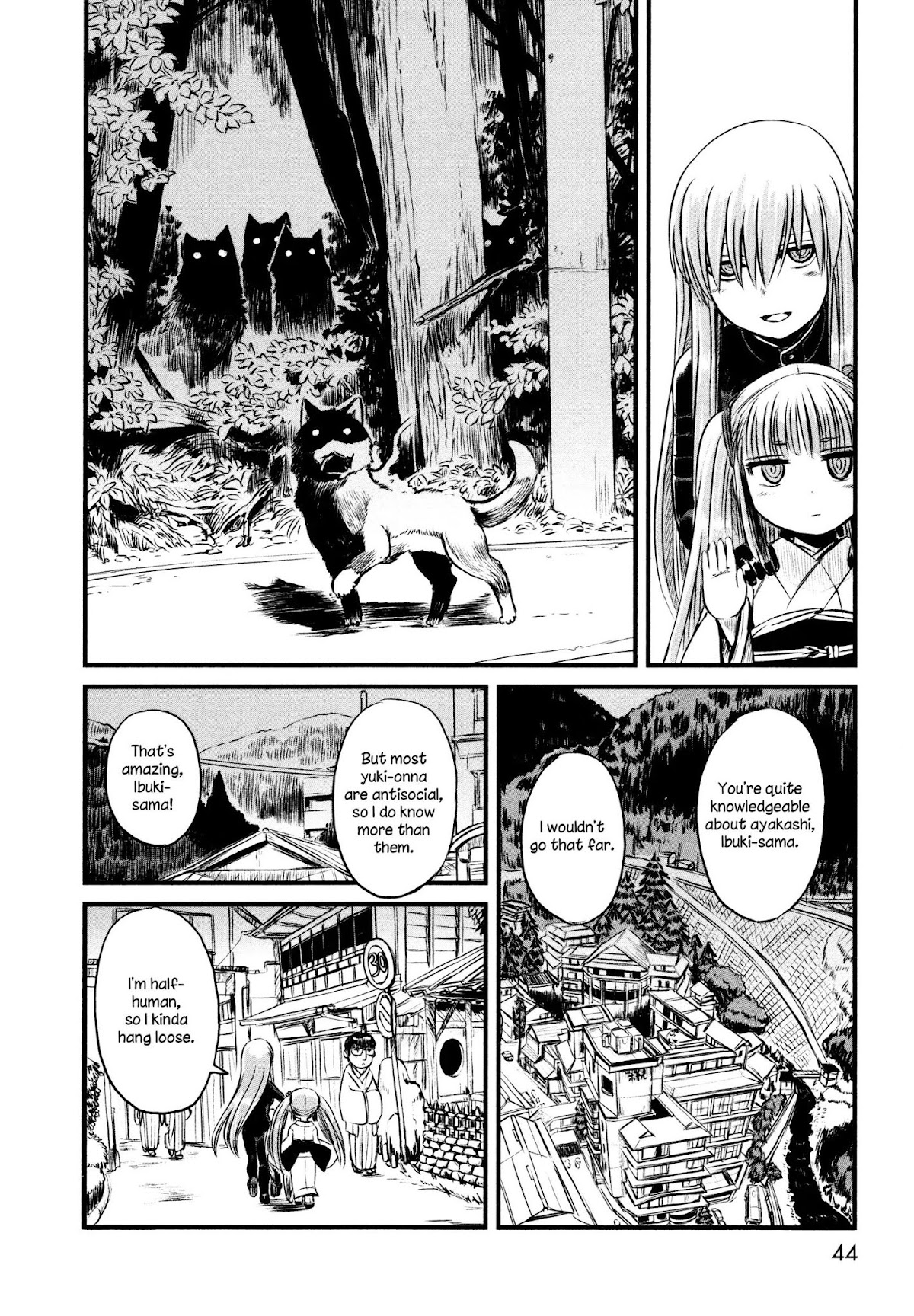 Neko Musume Michikusa Nikki Chapter 31 page 12 - Chapter 31: Passin' Time With The Nighttime Escort