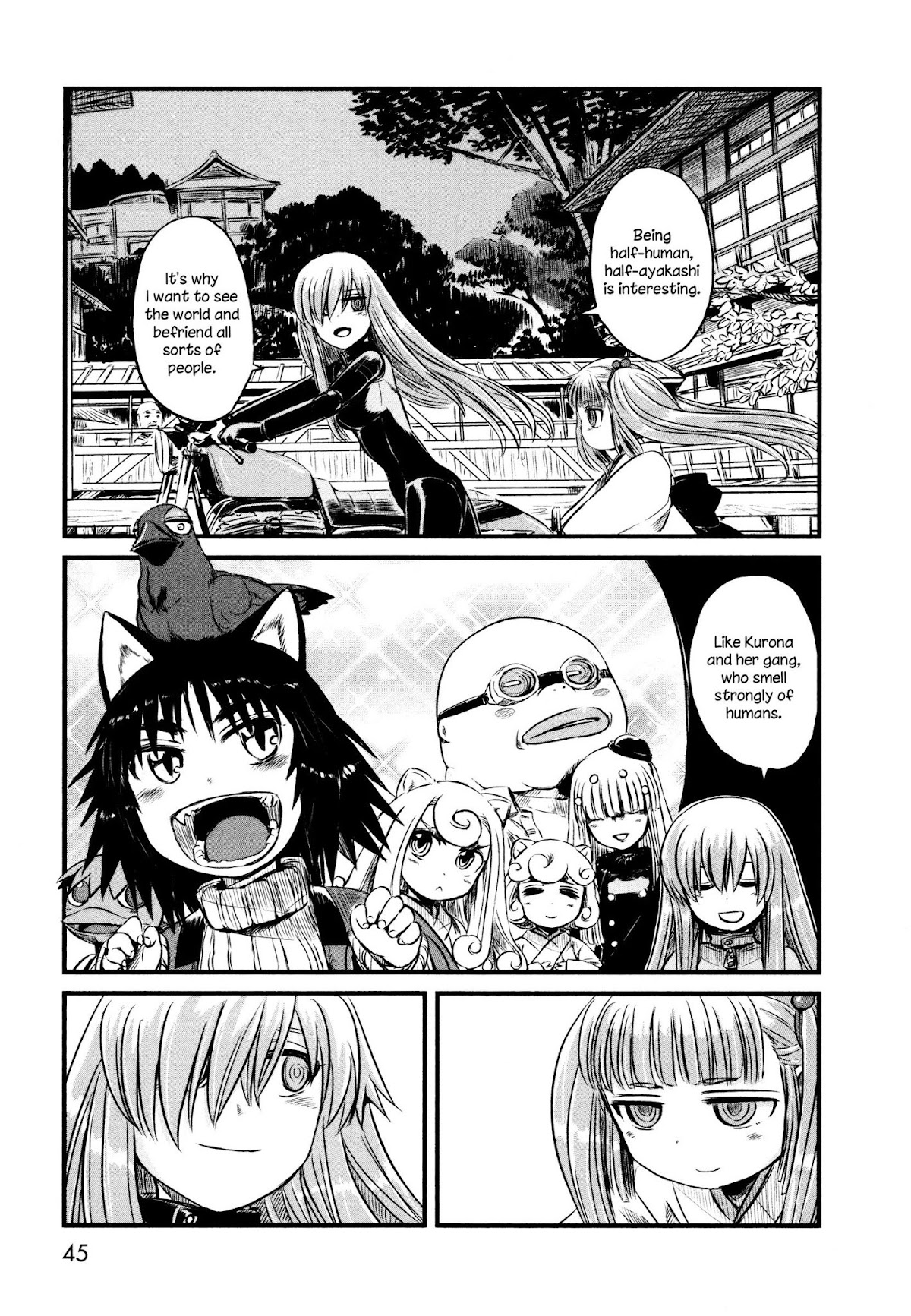 Neko Musume Michikusa Nikki Chapter 31 page 13 - Chapter 31: Passin' Time With The Nighttime Escort