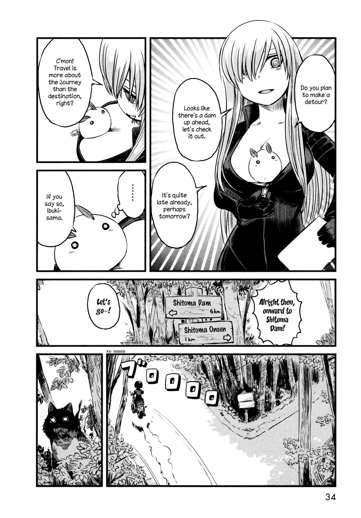 Neko Musume Michikusa Nikki Chapter 31 page 2 - Chapter 31: Passin' Time With The Nighttime Escort