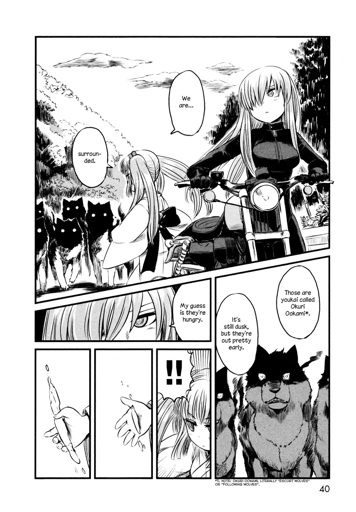 Neko Musume Michikusa Nikki Chapter 31 page 8 - Chapter 31: Passin' Time With The Nighttime Escort