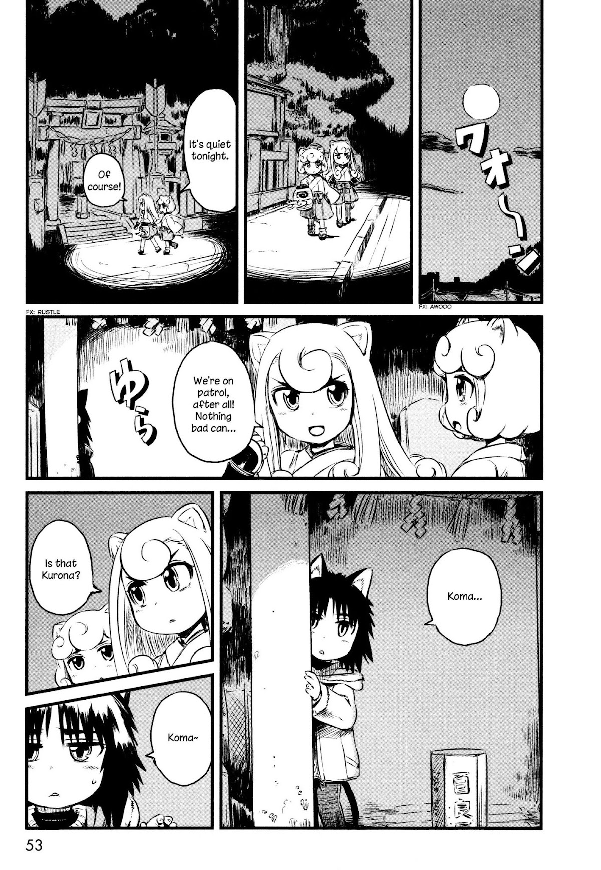 Neko Musume Michikusa Nikki Chapter 32 page 1 - Chapter 32: Ayakashi Passin' Time at the Bathhouse