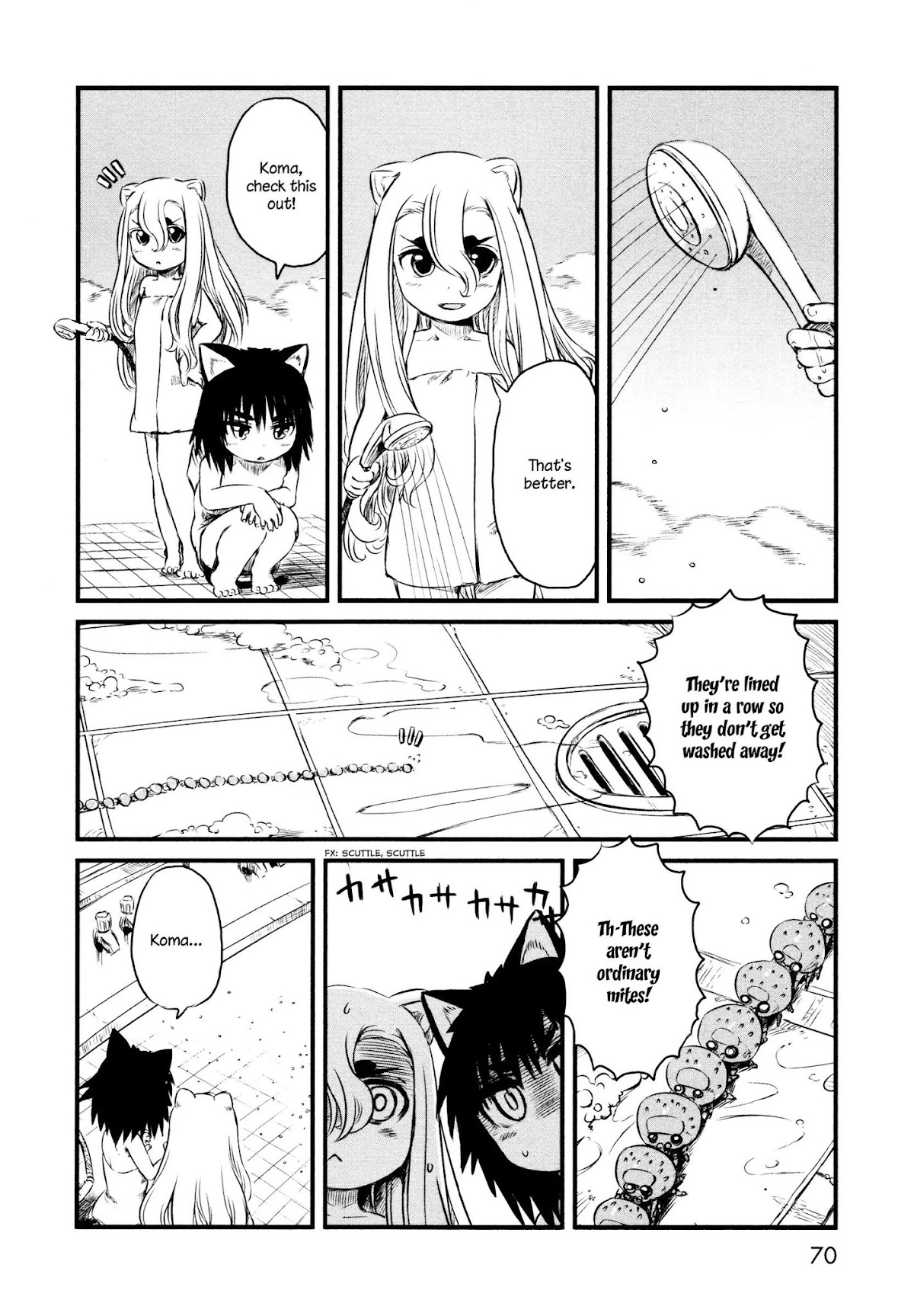 Neko Musume Michikusa Nikki Chapter 32 page 18 - Chapter 32: Ayakashi Passin' Time at the Bathhouse