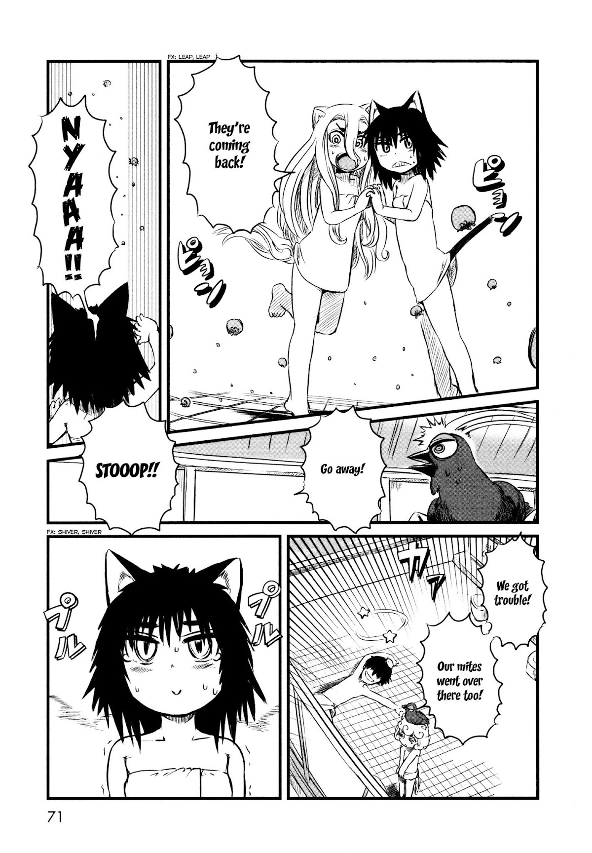 Neko Musume Michikusa Nikki Chapter 32 page 19 - Chapter 32: Ayakashi Passin' Time at the Bathhouse