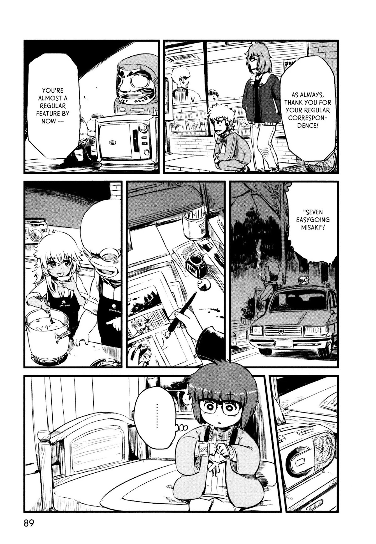 Neko Musume Michikusa Nikki Chapter 33 page 11 - Chapter 33: Passin' Time With The Midnight Ayakashi Radio