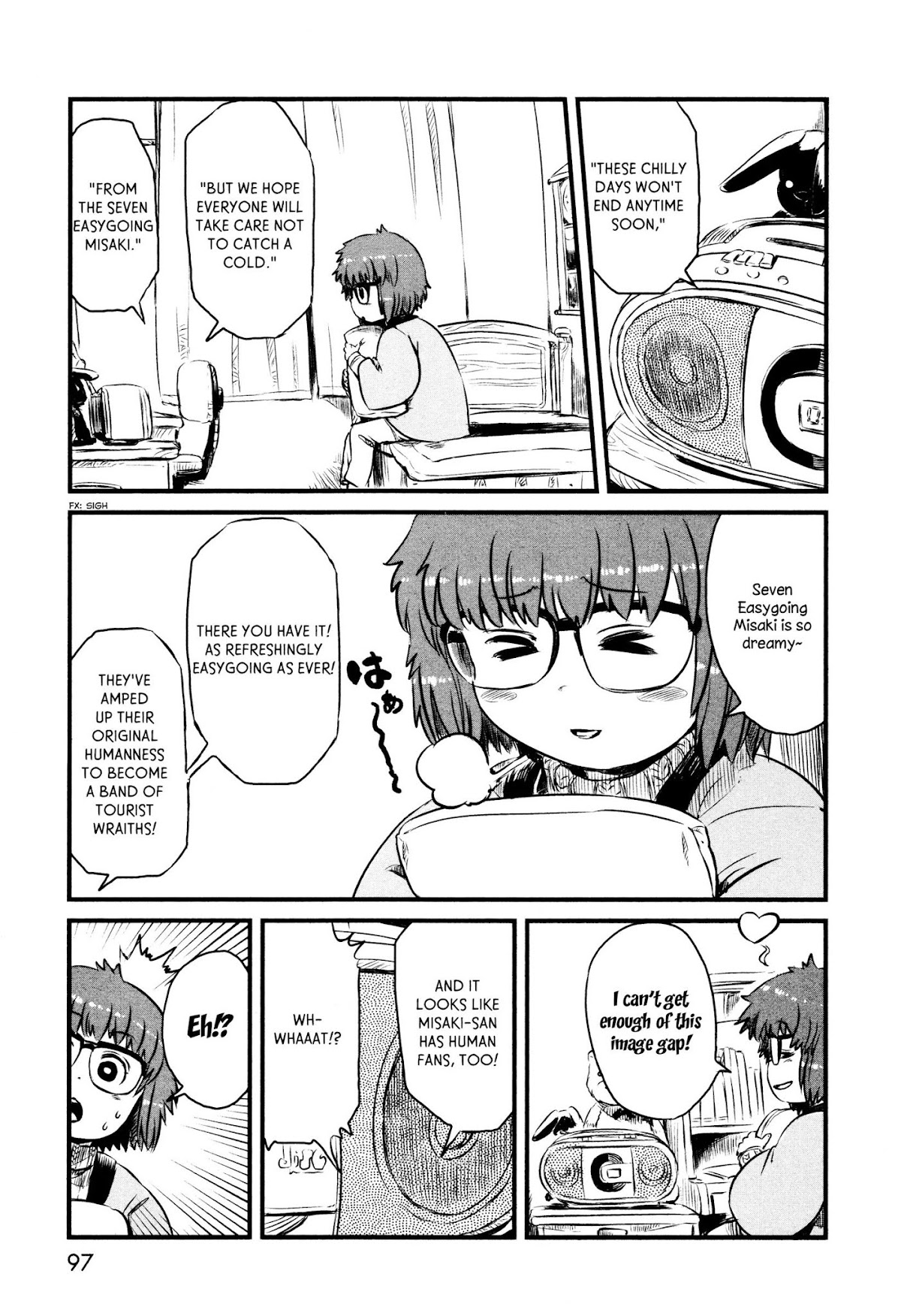Neko Musume Michikusa Nikki Chapter 33 page 19 - Chapter 33: Passin' Time With The Midnight Ayakashi Radio