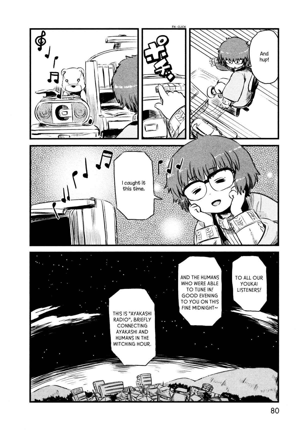Neko Musume Michikusa Nikki Chapter 33 page 2 - Chapter 33: Passin' Time With The Midnight Ayakashi Radio