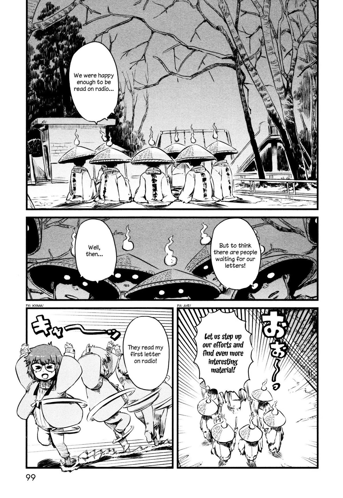 Neko Musume Michikusa Nikki Chapter 33 page 21 - Chapter 33: Passin' Time With The Midnight Ayakashi Radio