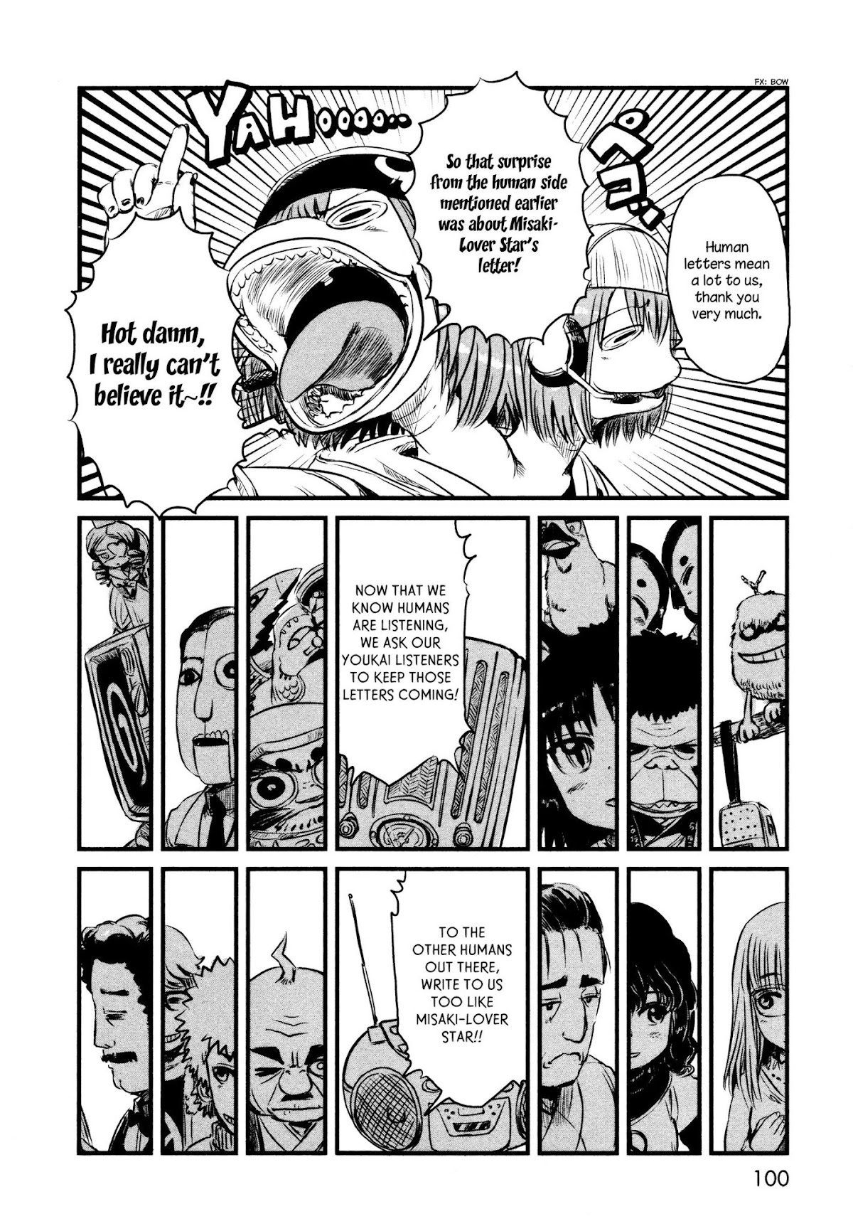 Neko Musume Michikusa Nikki Chapter 33 page 22 - Chapter 33: Passin' Time With The Midnight Ayakashi Radio