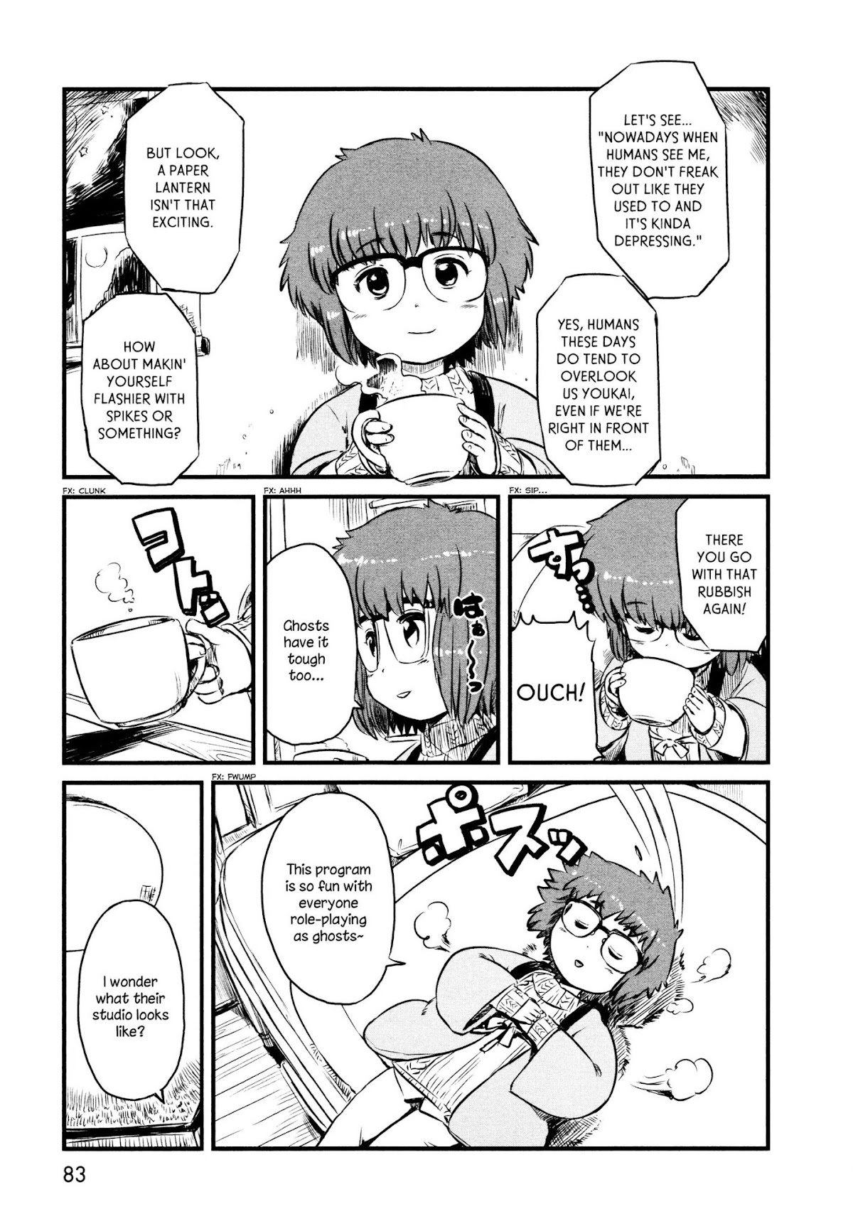 Neko Musume Michikusa Nikki Chapter 33 page 5 - Chapter 33: Passin' Time With The Midnight Ayakashi Radio