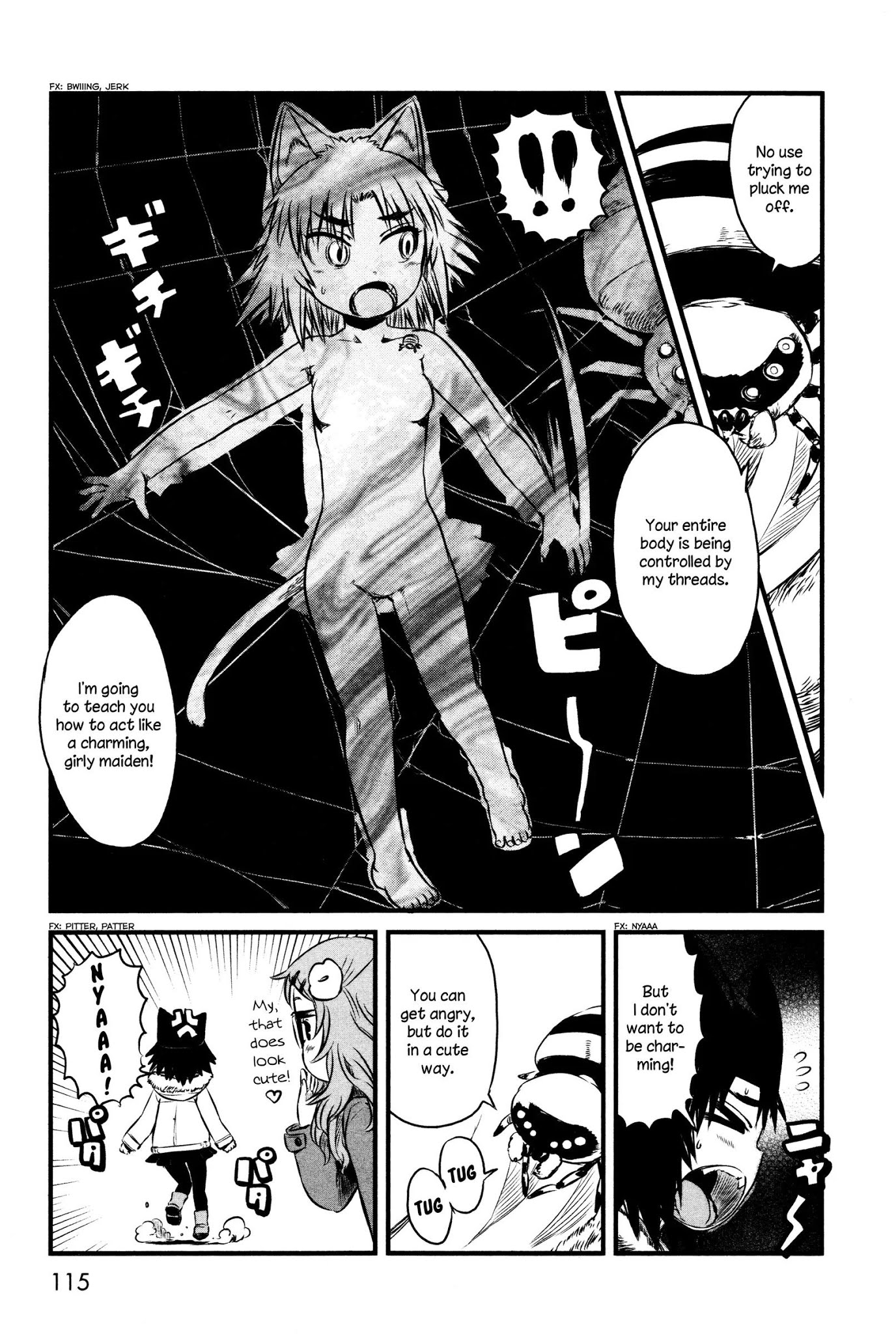 Neko Musume Michikusa Nikki Chapter 34 page 11 - Chapter 34: Kurona Passin' Time Like A Maiden