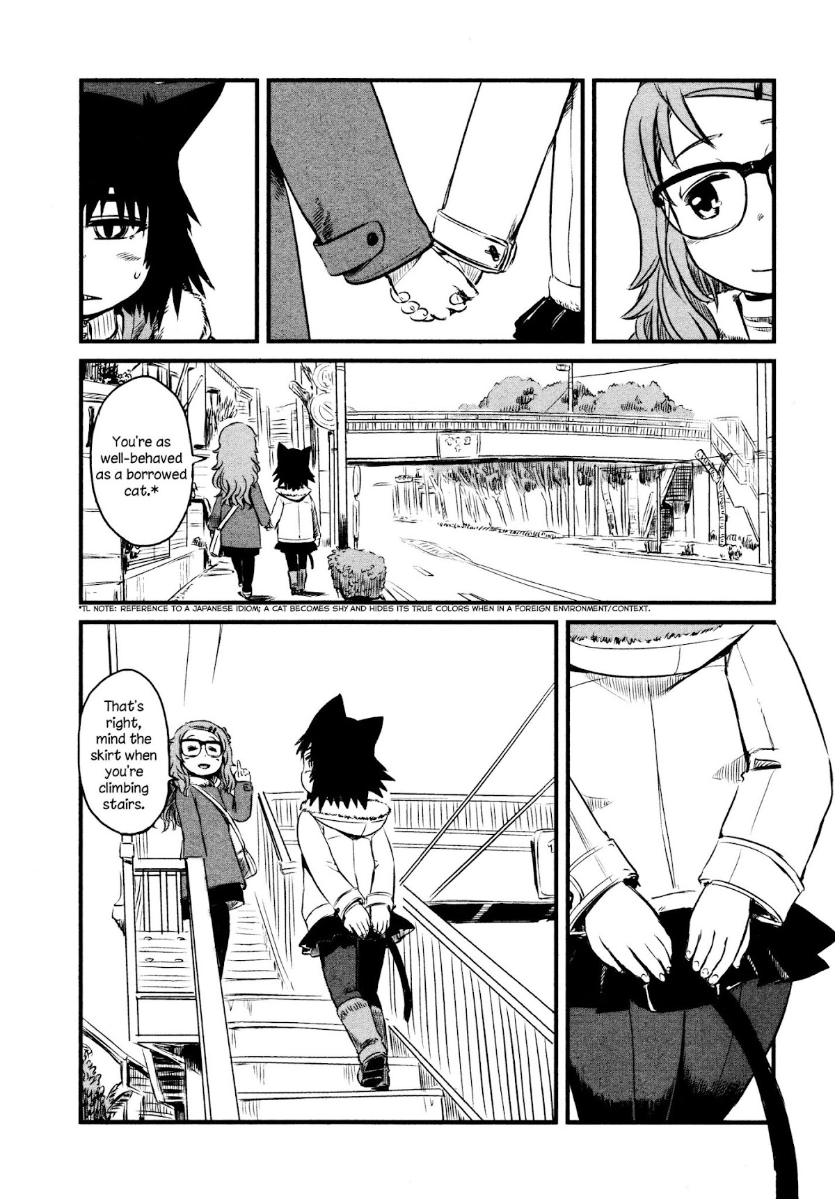Neko Musume Michikusa Nikki Chapter 34 page 12 - Chapter 34: Kurona Passin' Time Like A Maiden