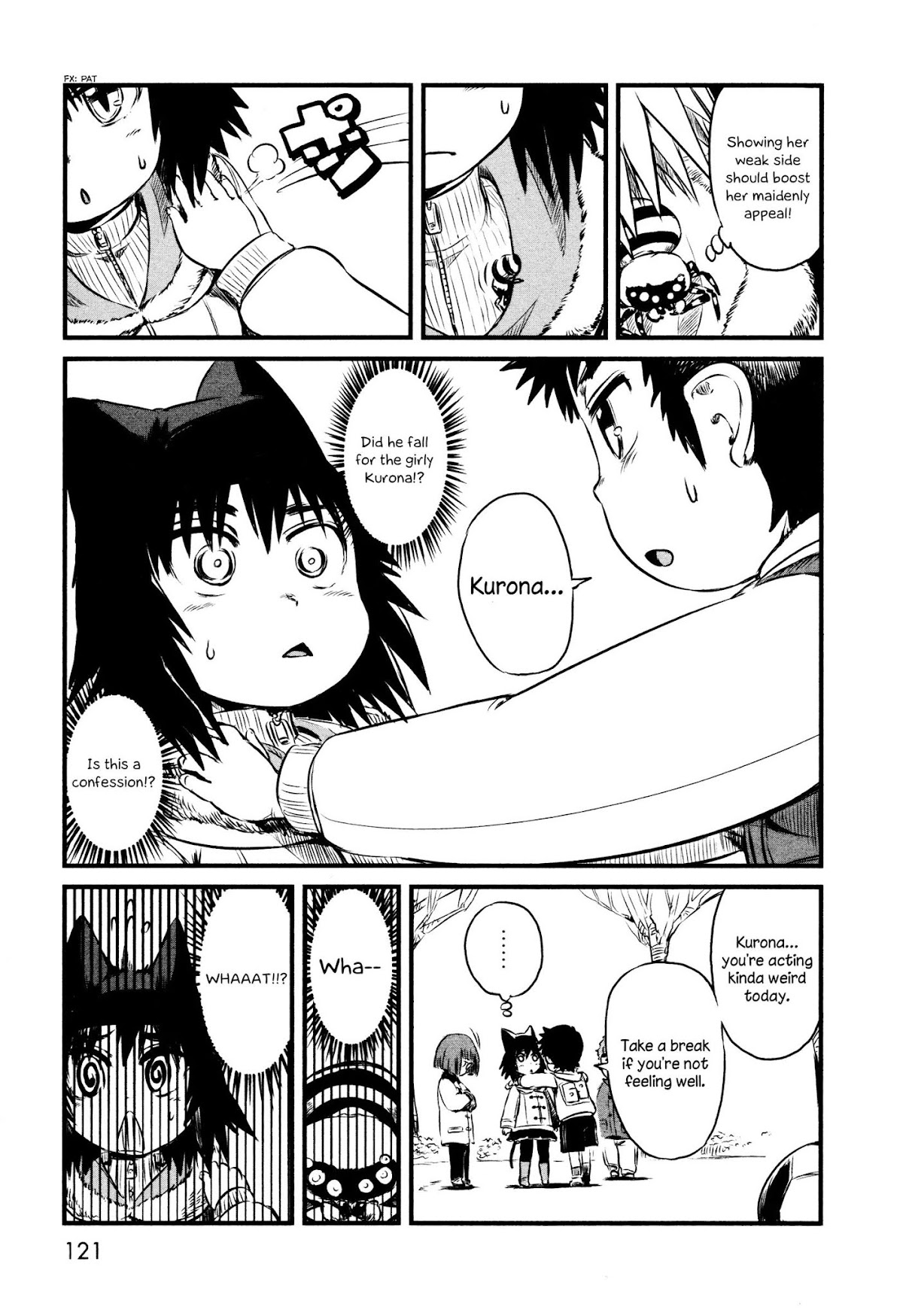 Neko Musume Michikusa Nikki Chapter 34 page 17 - Chapter 34: Kurona Passin' Time Like A Maiden