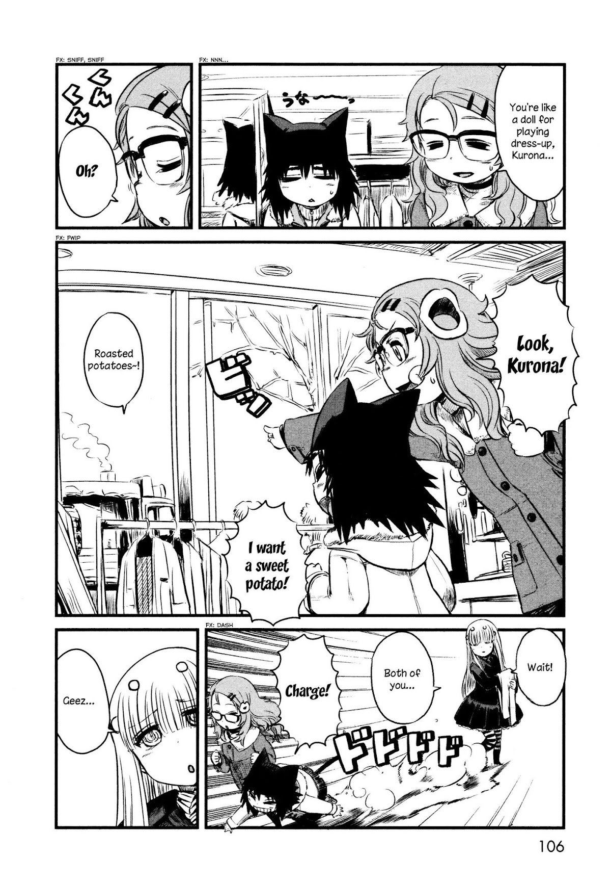 Neko Musume Michikusa Nikki Chapter 34 page 2 - Chapter 34: Kurona Passin' Time Like A Maiden