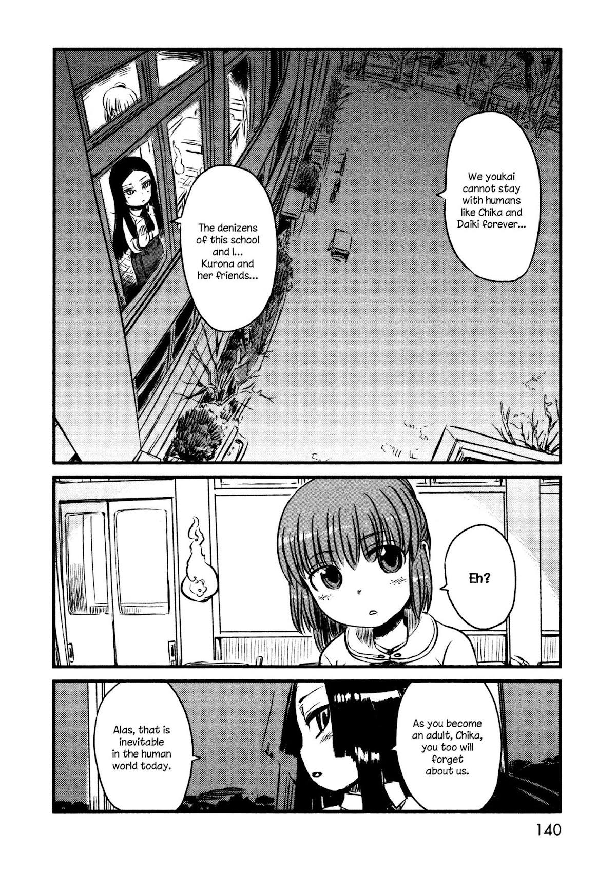 Neko Musume Michikusa Nikki Chapter 35 page 10 - Chapter 35: Passin' Time in Kokkuri-san's Romance Counseling