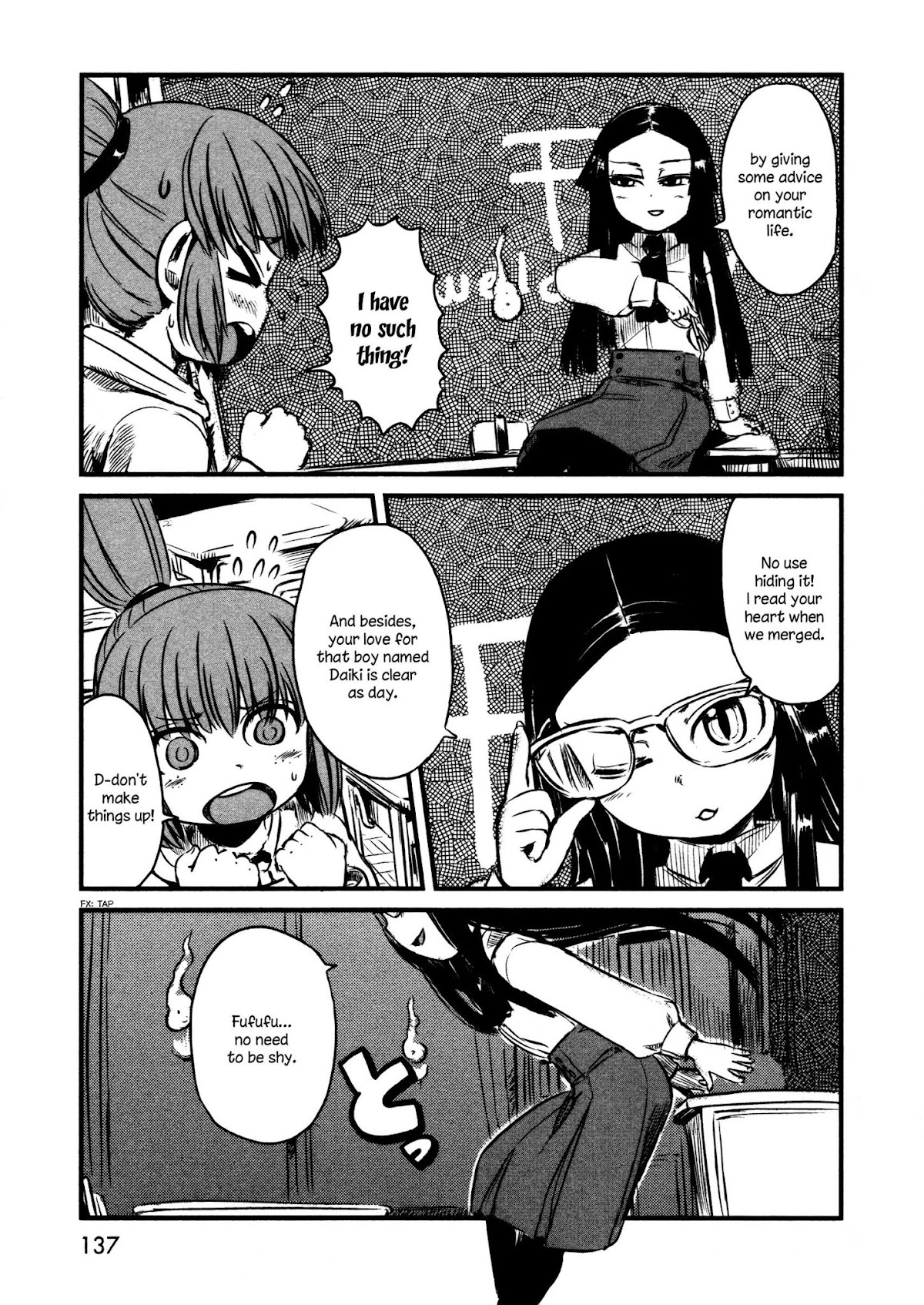 Neko Musume Michikusa Nikki Chapter 35 page 7 - Chapter 35: Passin' Time in Kokkuri-san's Romance Counseling