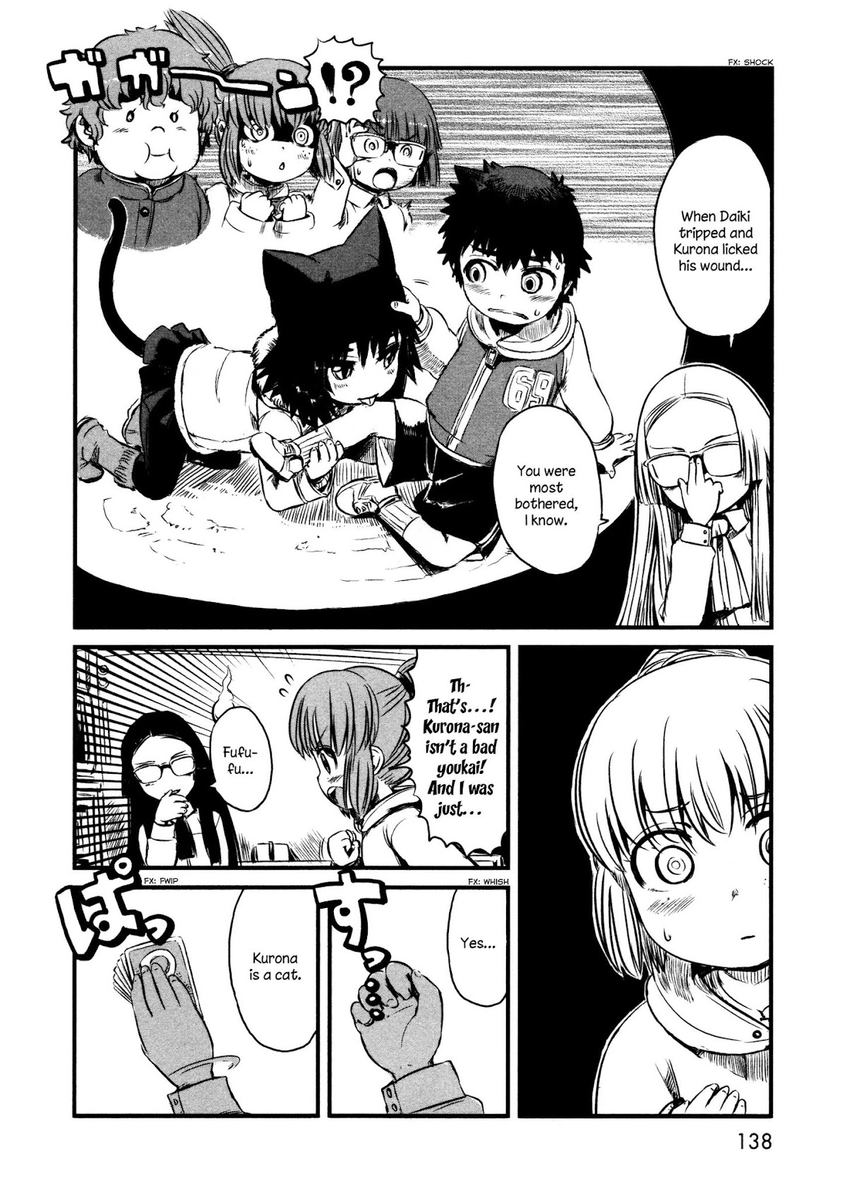 Neko Musume Michikusa Nikki Chapter 35 page 8 - Chapter 35: Passin' Time in Kokkuri-san's Romance Counseling