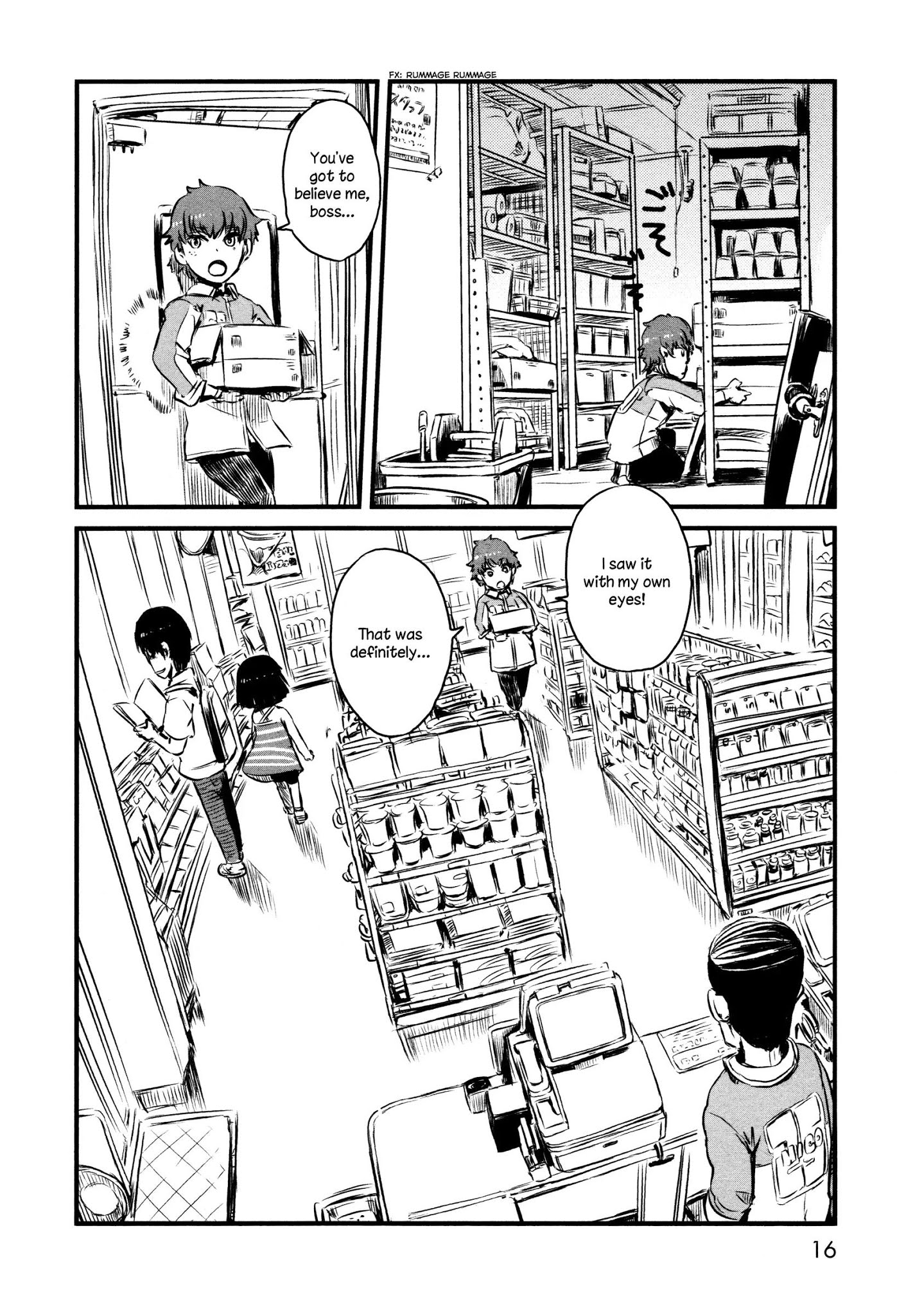 Neko Musume Michikusa Nikki Chapter 37 page 4 - Chapter 37: Passin' Time at the Rice Paddy Convenience Store