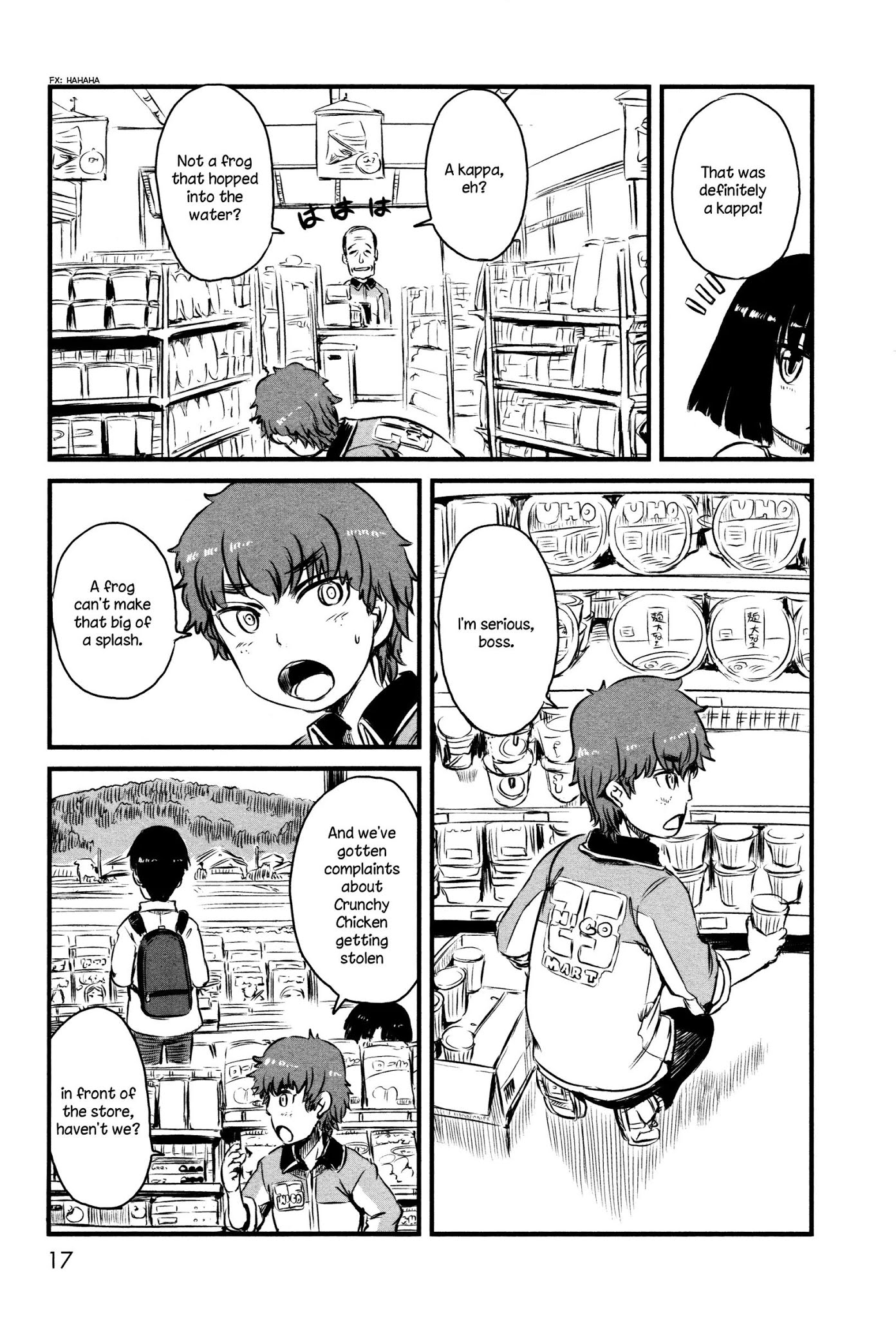 Neko Musume Michikusa Nikki Chapter 37 page 5 - Chapter 37: Passin' Time at the Rice Paddy Convenience Store