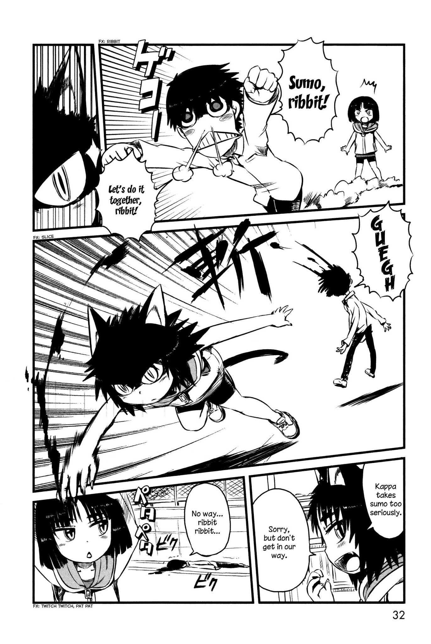 Neko Musume Michikusa Nikki Chapter 38 page 6 - Chapter 38: Passin' Time With A Showdown At Fujimori Shop