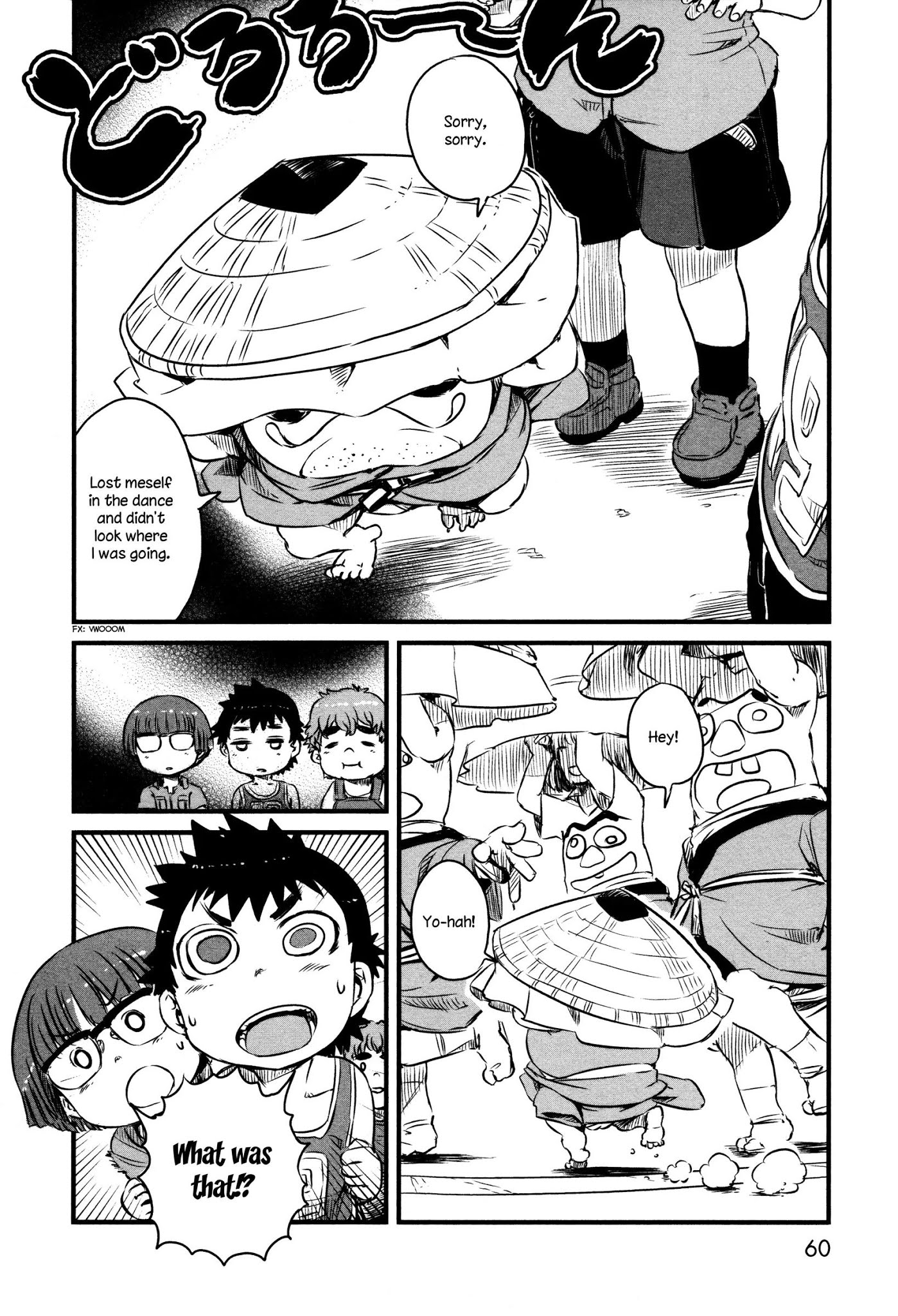 Neko Musume Michikusa Nikki Chapter 39 page 8 - Chapter 39: Youkai Passin' Time at the Bellybutton Festival