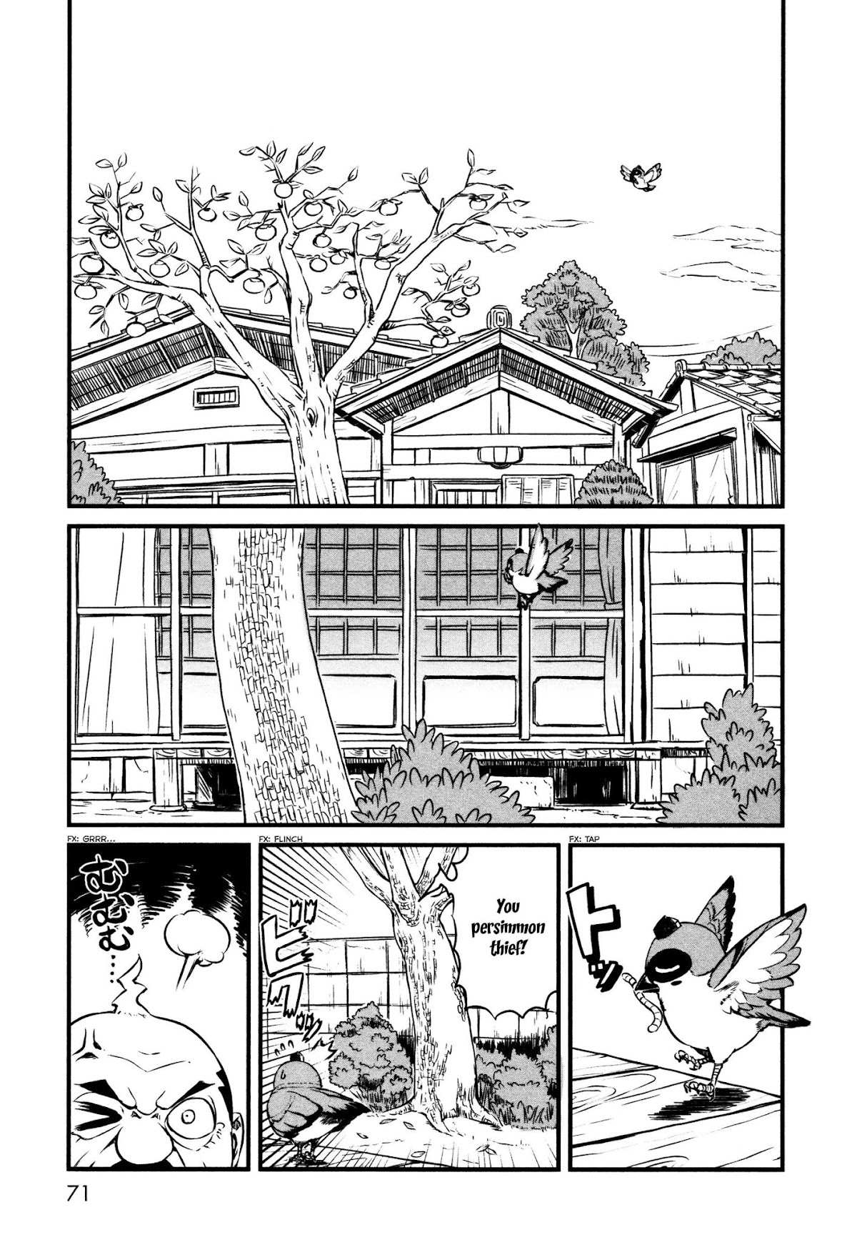 Neko Musume Michikusa Nikki Chapter 40 page 1 - Chapter 40: Passin' Time With A Sparrow in the Sky