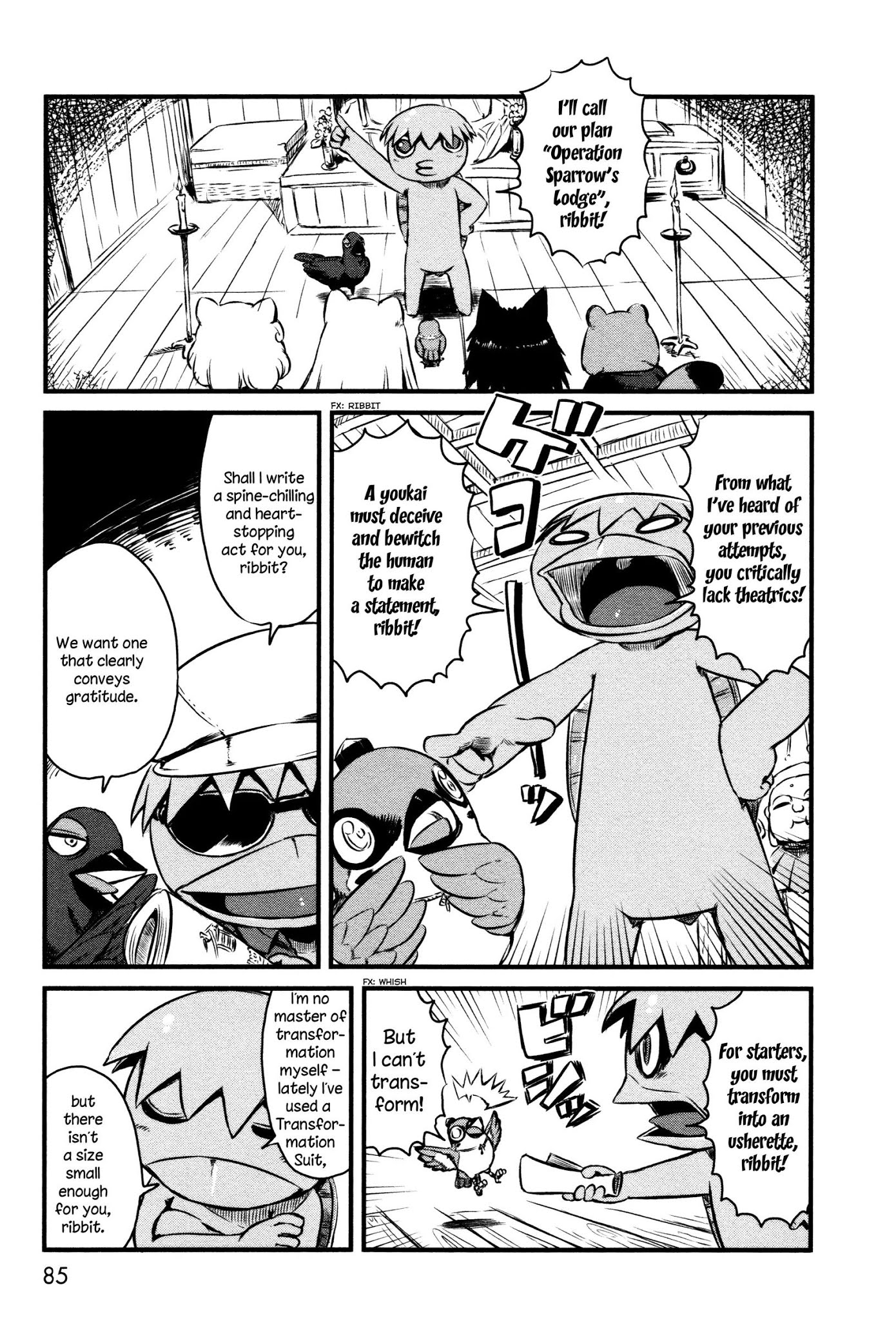 Neko Musume Michikusa Nikki Chapter 40 page 15 - Chapter 40: Passin' Time With A Sparrow in the Sky