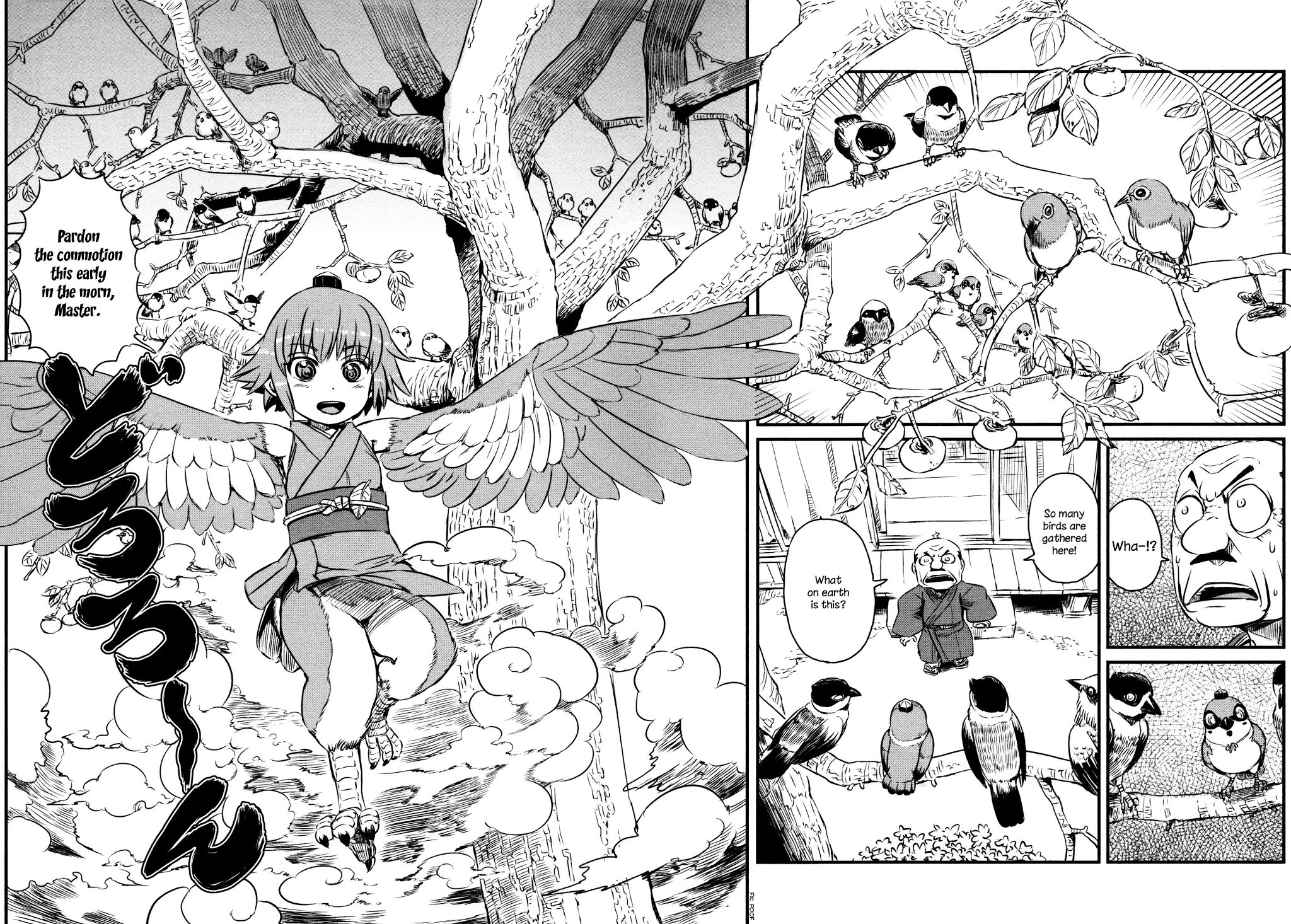 Neko Musume Michikusa Nikki Chapter 40 page 18 - Chapter 40: Passin' Time With A Sparrow in the Sky