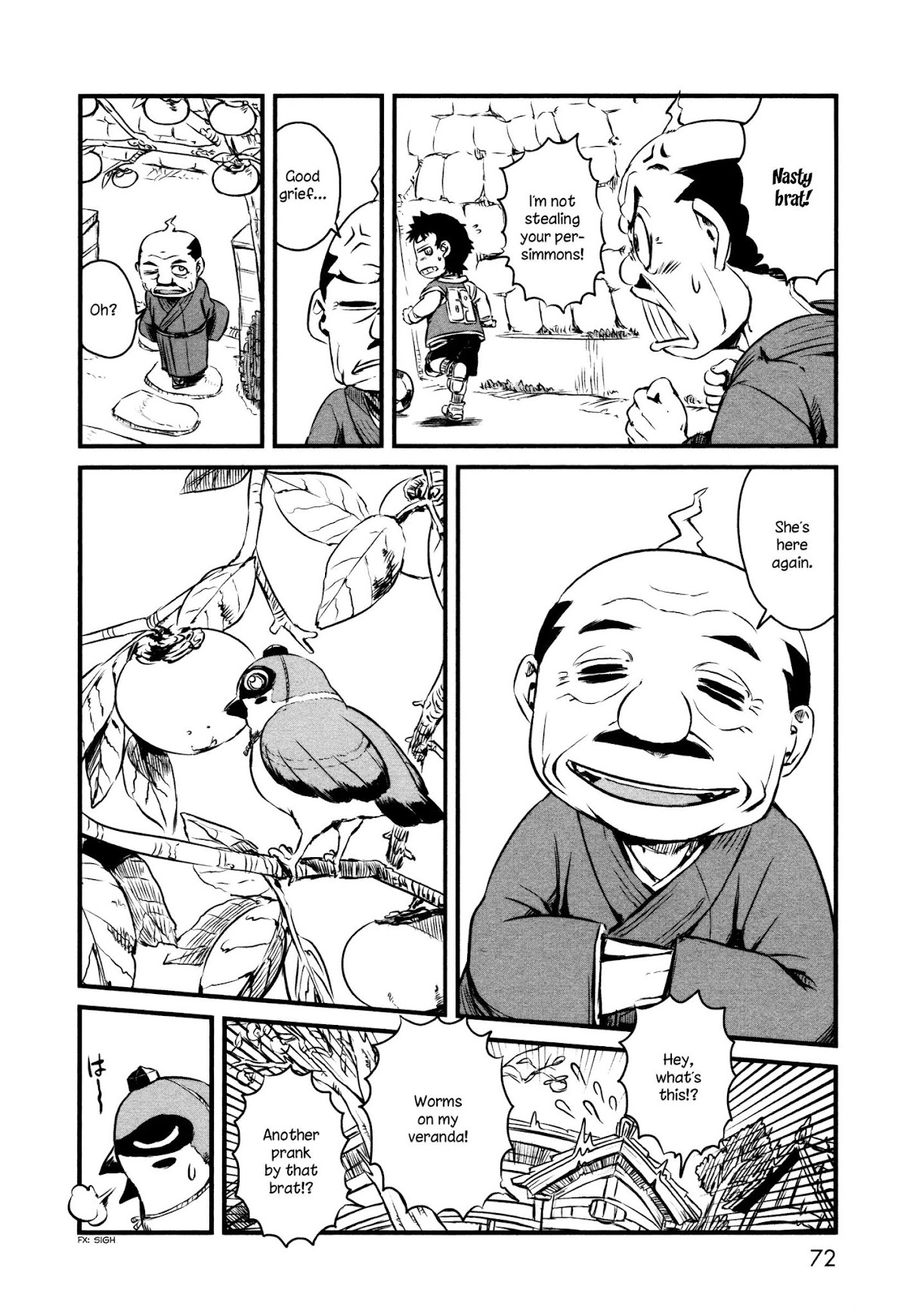 Neko Musume Michikusa Nikki Chapter 40 page 2 - Chapter 40: Passin' Time With A Sparrow in the Sky