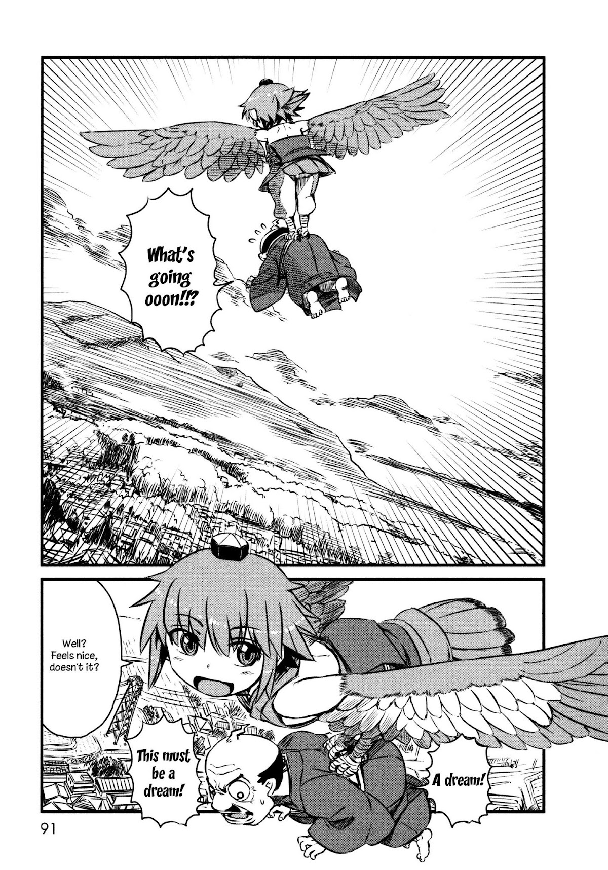 Neko Musume Michikusa Nikki Chapter 40 page 20 - Chapter 40: Passin' Time With A Sparrow in the Sky